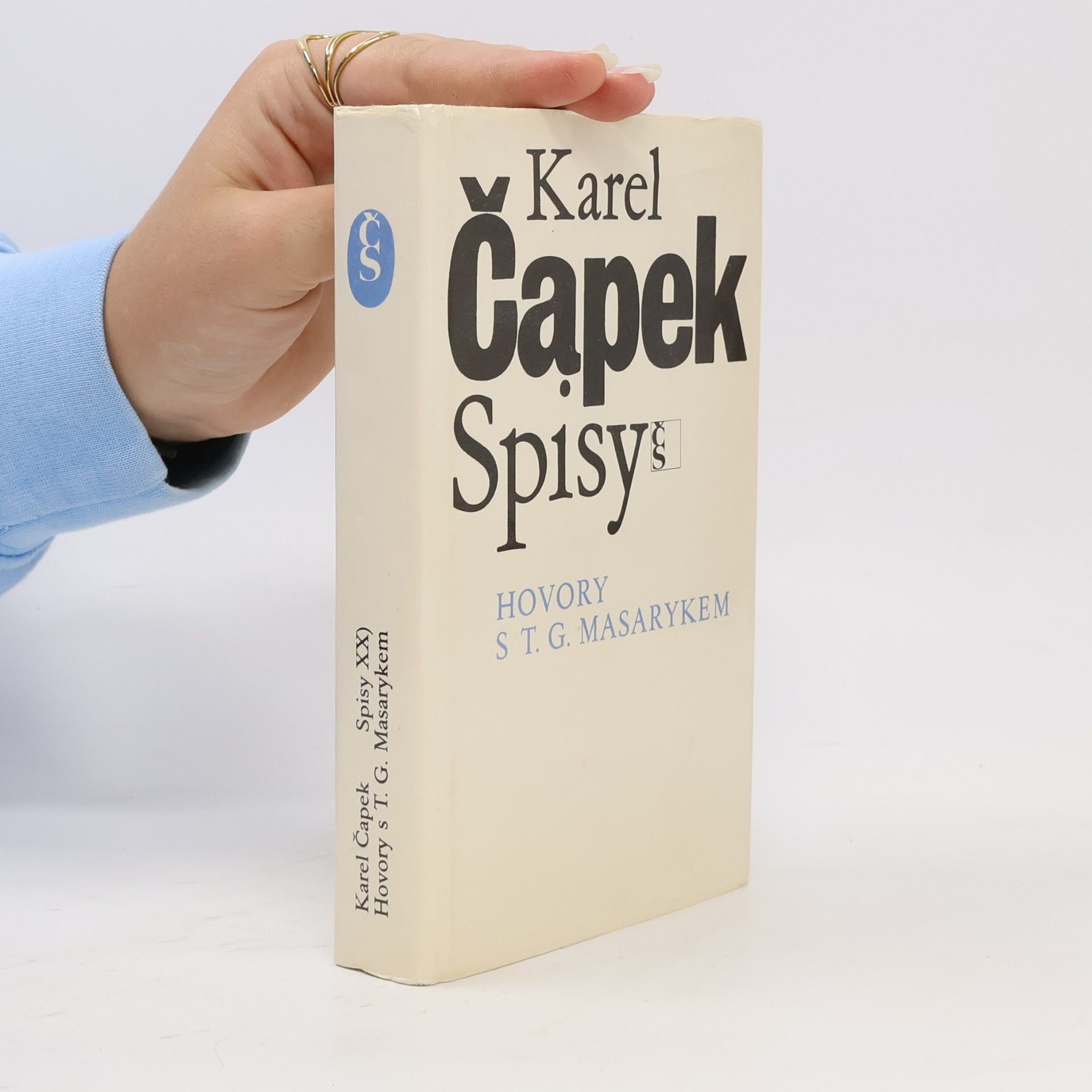 Karel Čapek Hovory s T. G. Masarykem