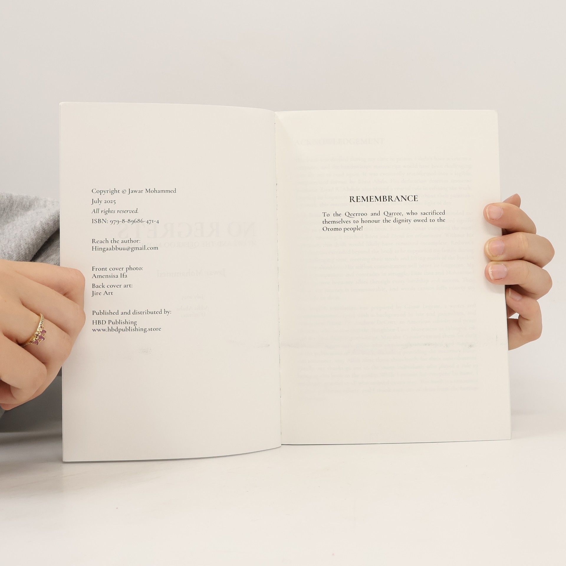 Jawar Mohammed No Regrets