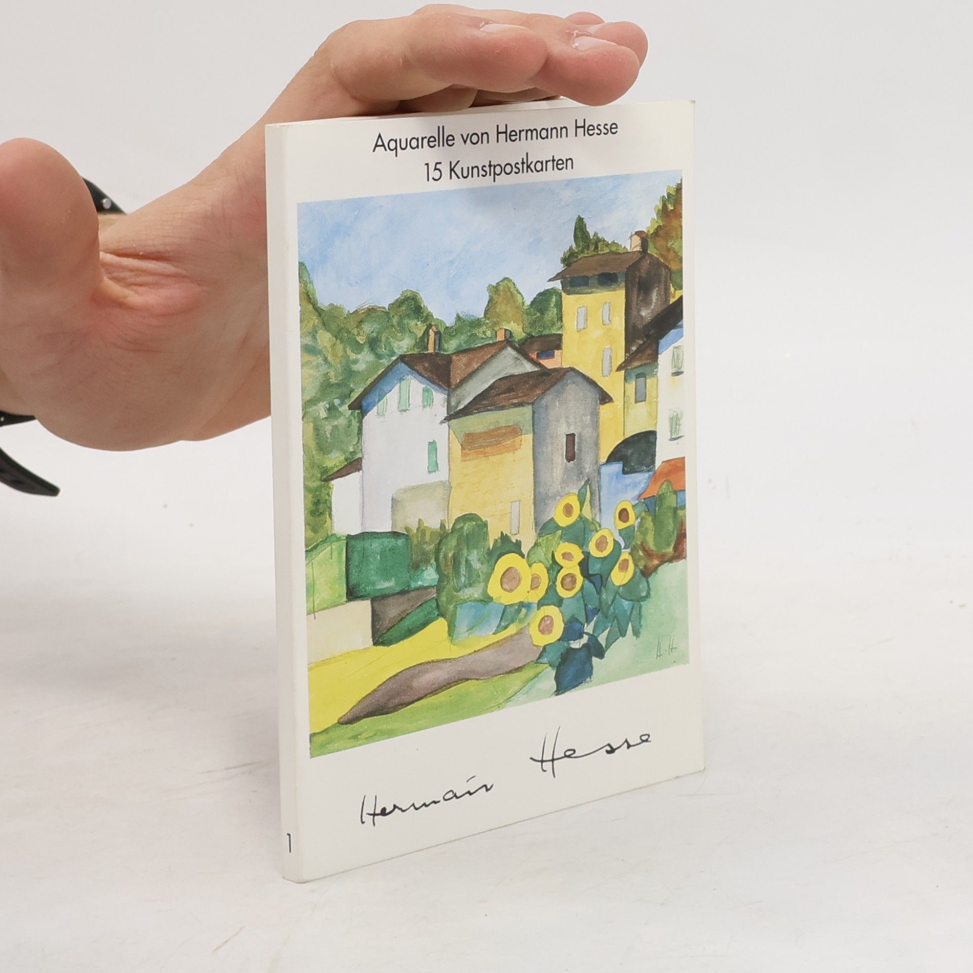 Hermann Hesse Aquarelle