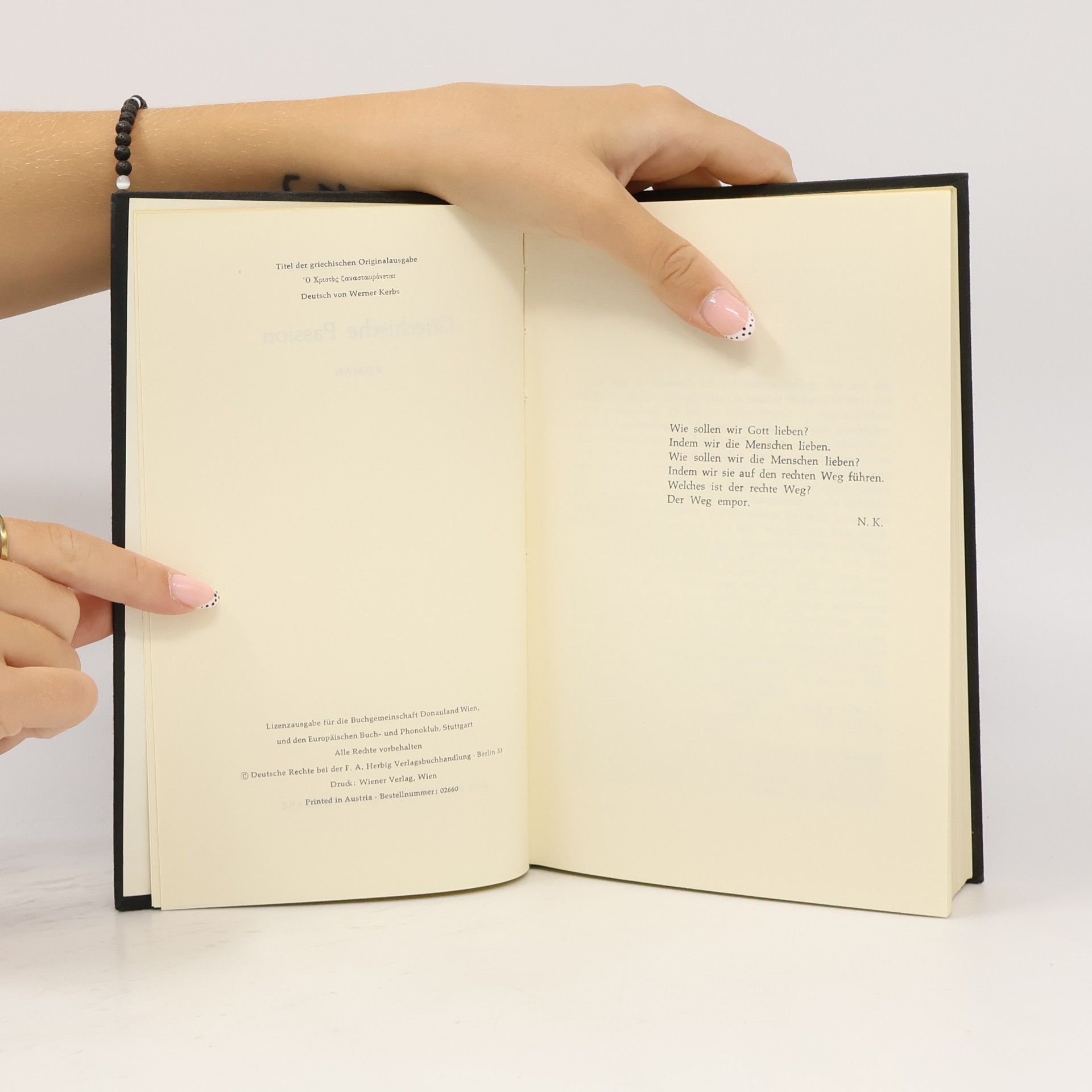 Nikos Kazantzakis Griechische Passion