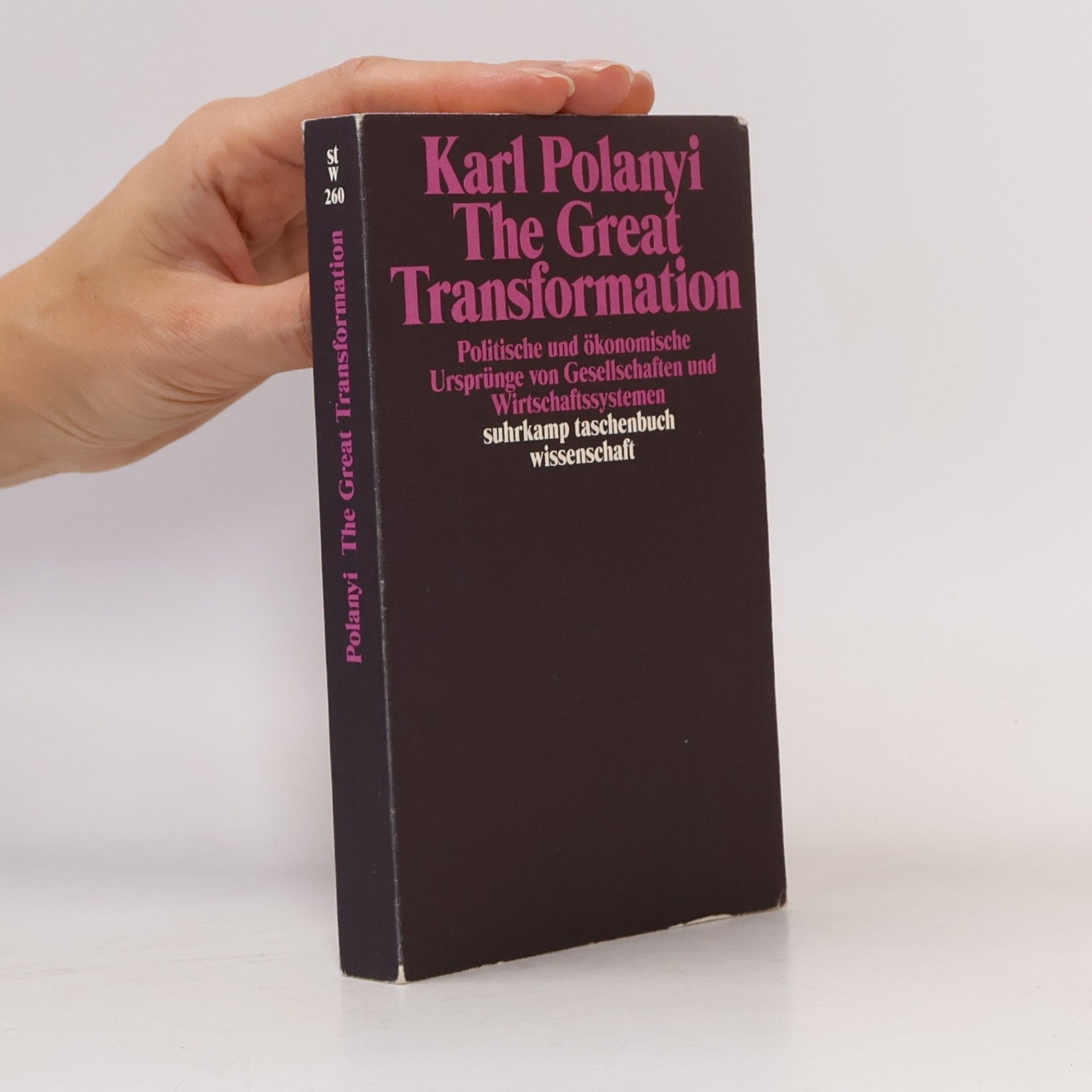 Karl Polanyi The great transformation
