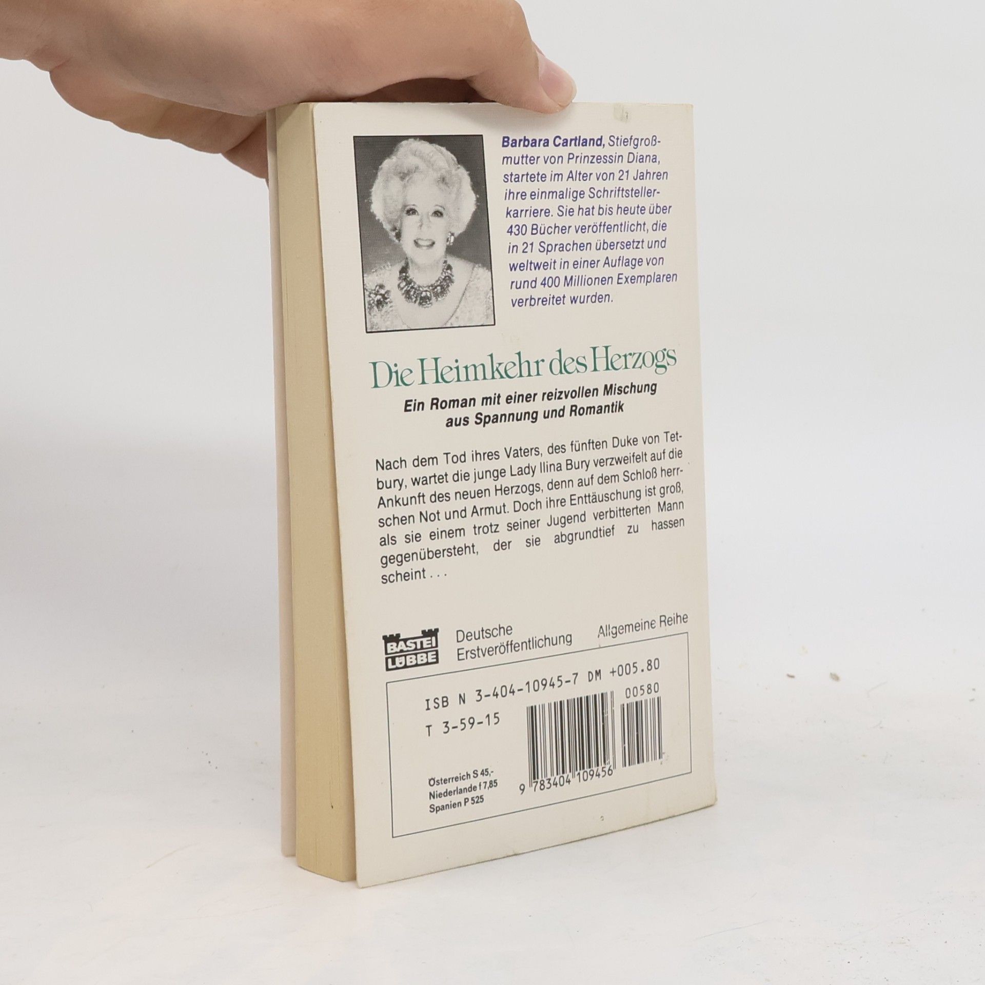 Barbara Cartland Die Heimkehr des Herzogs