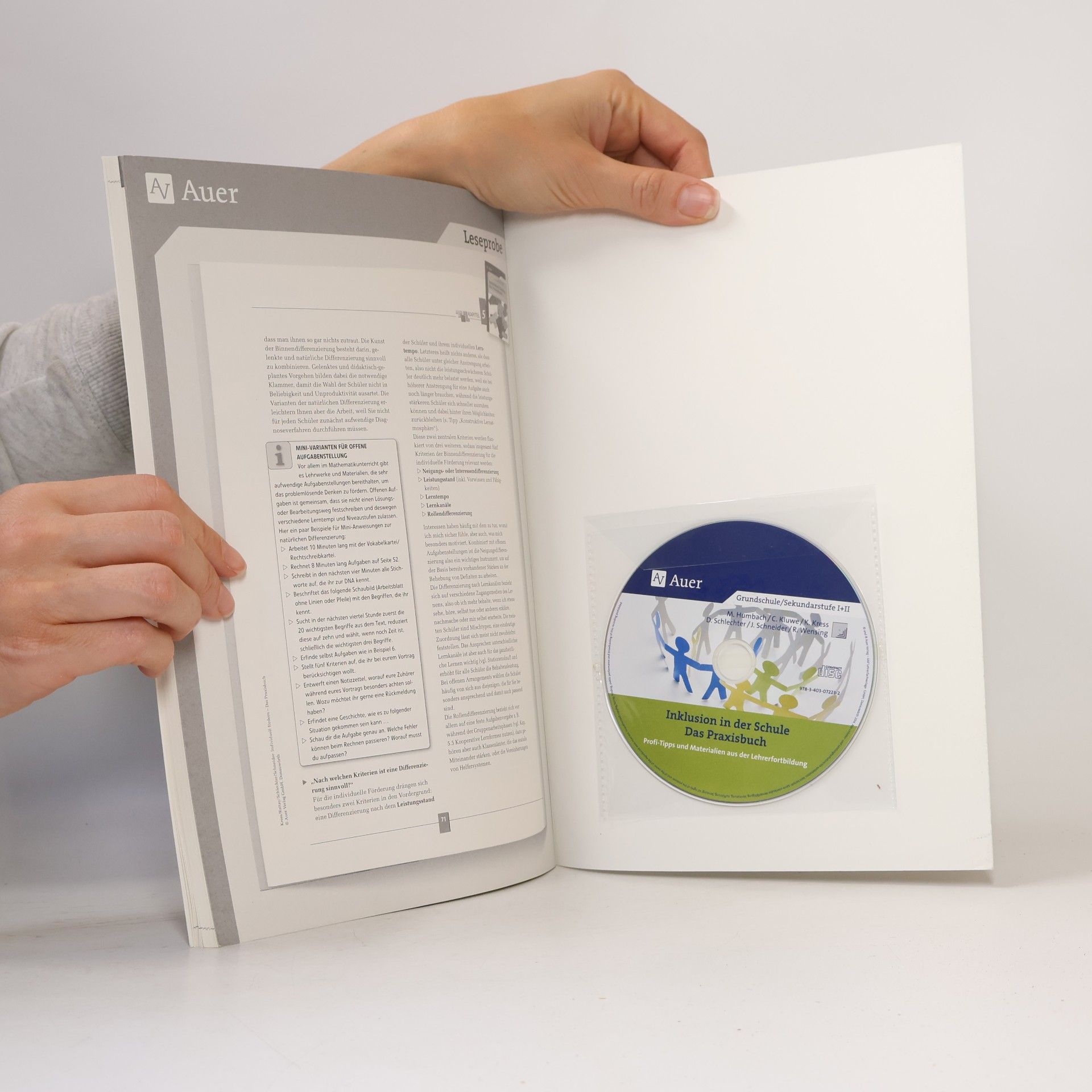 Martina Humbach Inklusion in der Schule - das Praxisbuch