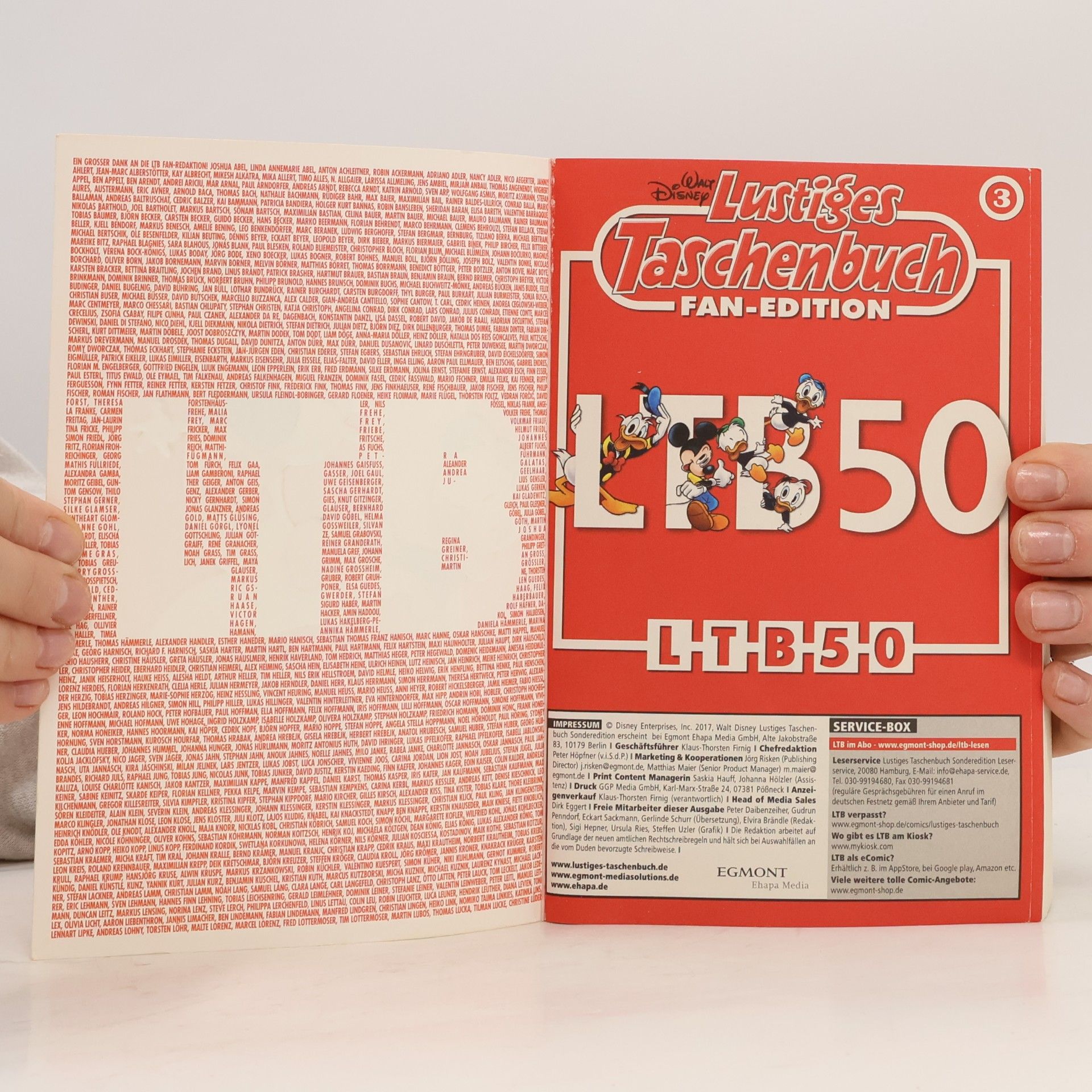 Autorenkollektiv Lustiges Taschenbuch 3. Fan- Edition