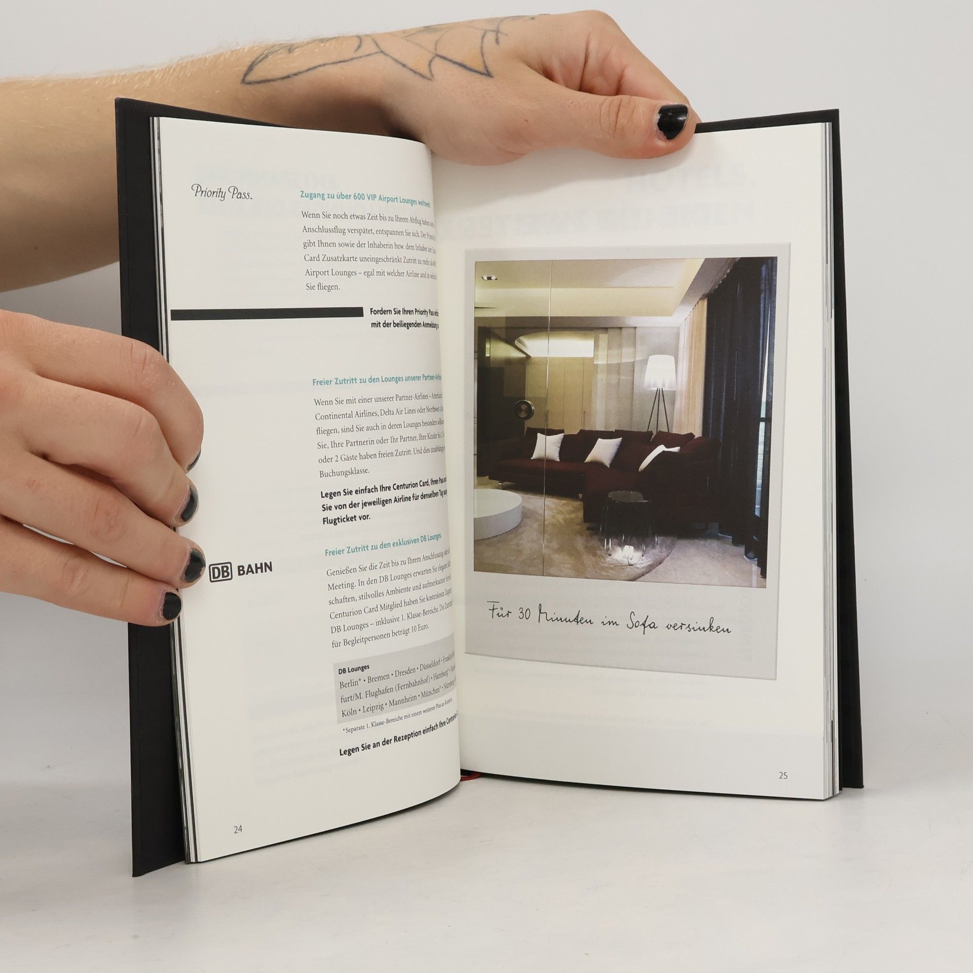 kolektiv Das Buch der Entdeckungen Centurion von American Express