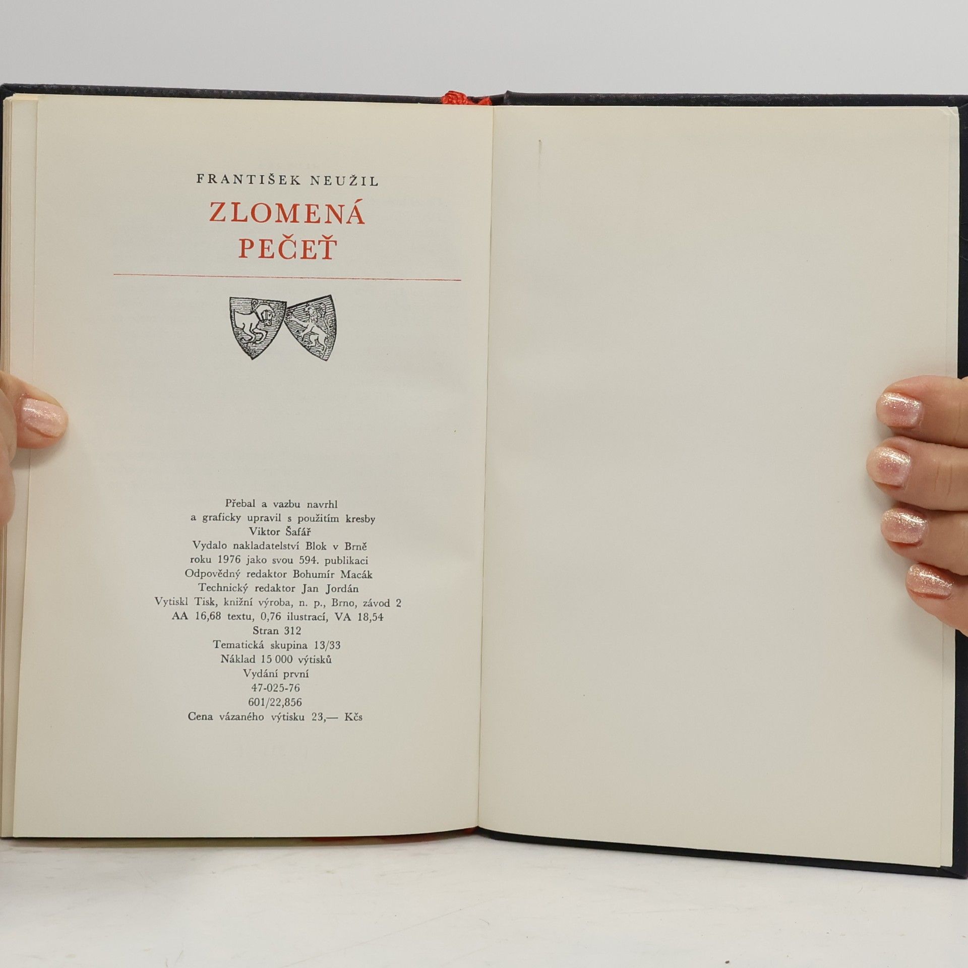 František Neužil Zlomená pečeť