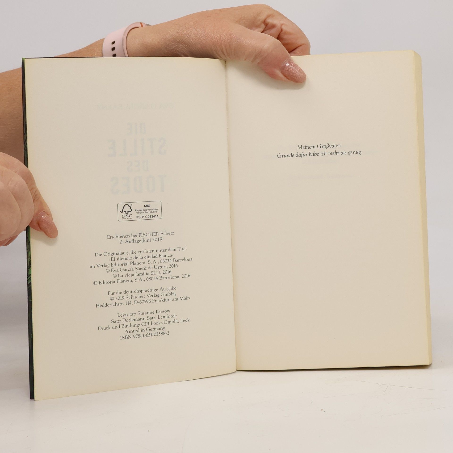 Eva García Sáenz Die Stille des Todes