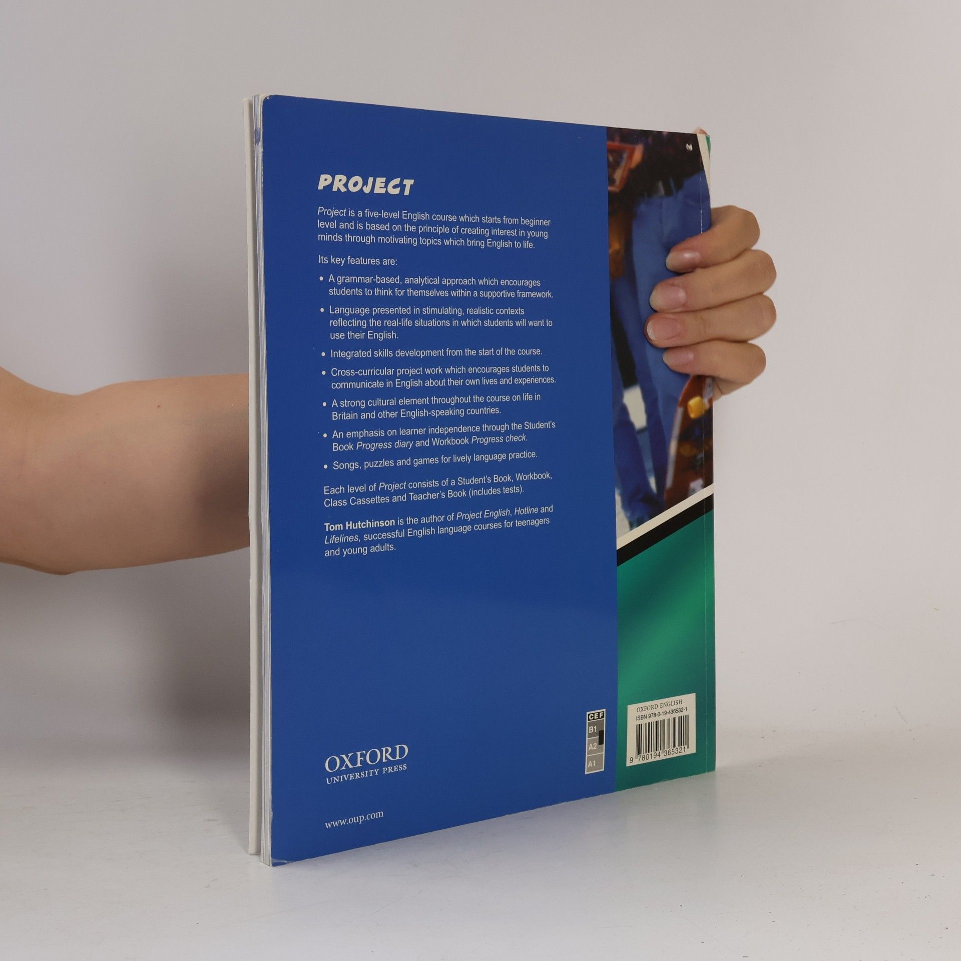 Tom Hutchinson Project 3 - Student´s book