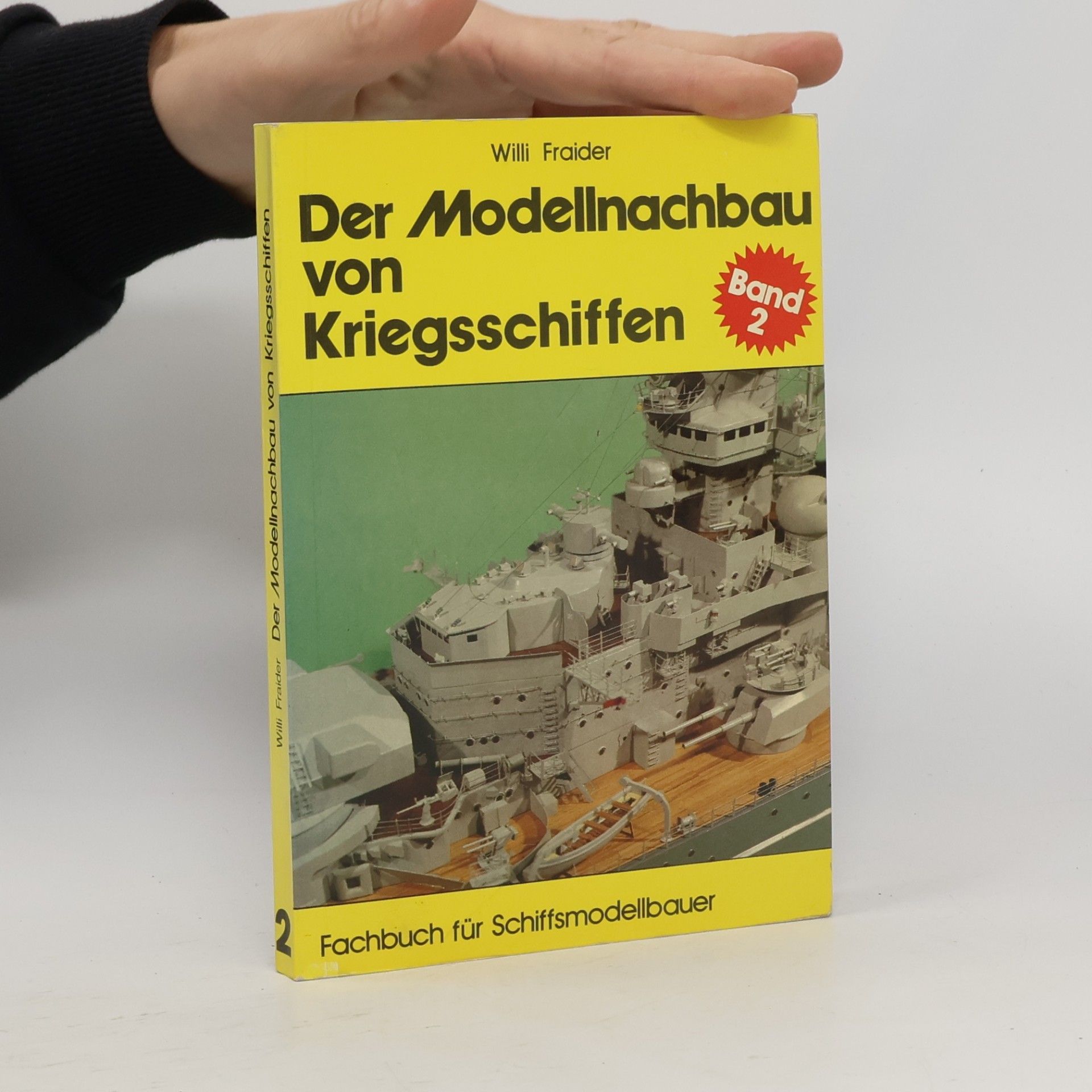 Der Modellnachbau von Kriegsschiffen