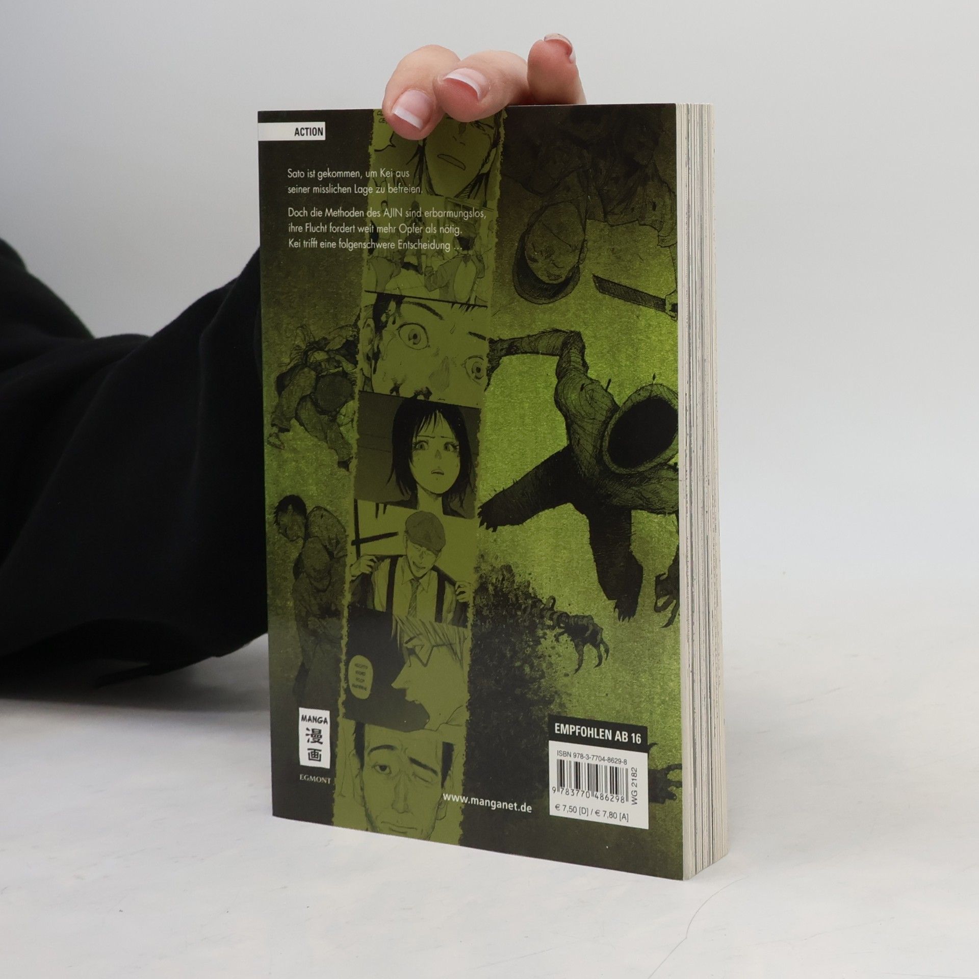 Gamon Sakurai Ajin: Demi Human Volume 3