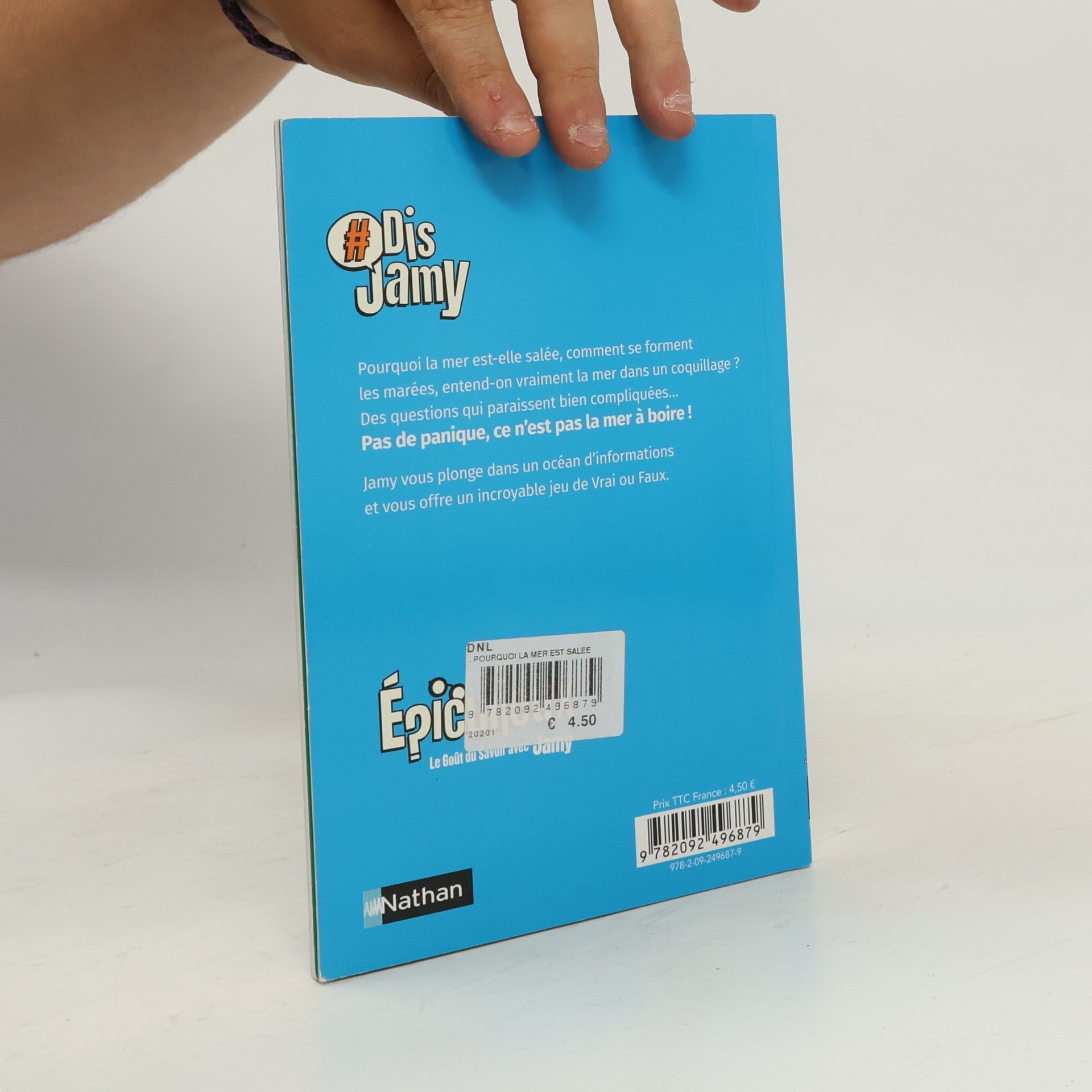 Jamy Gourmaud Pourquoi la mer est-elle salée ?
