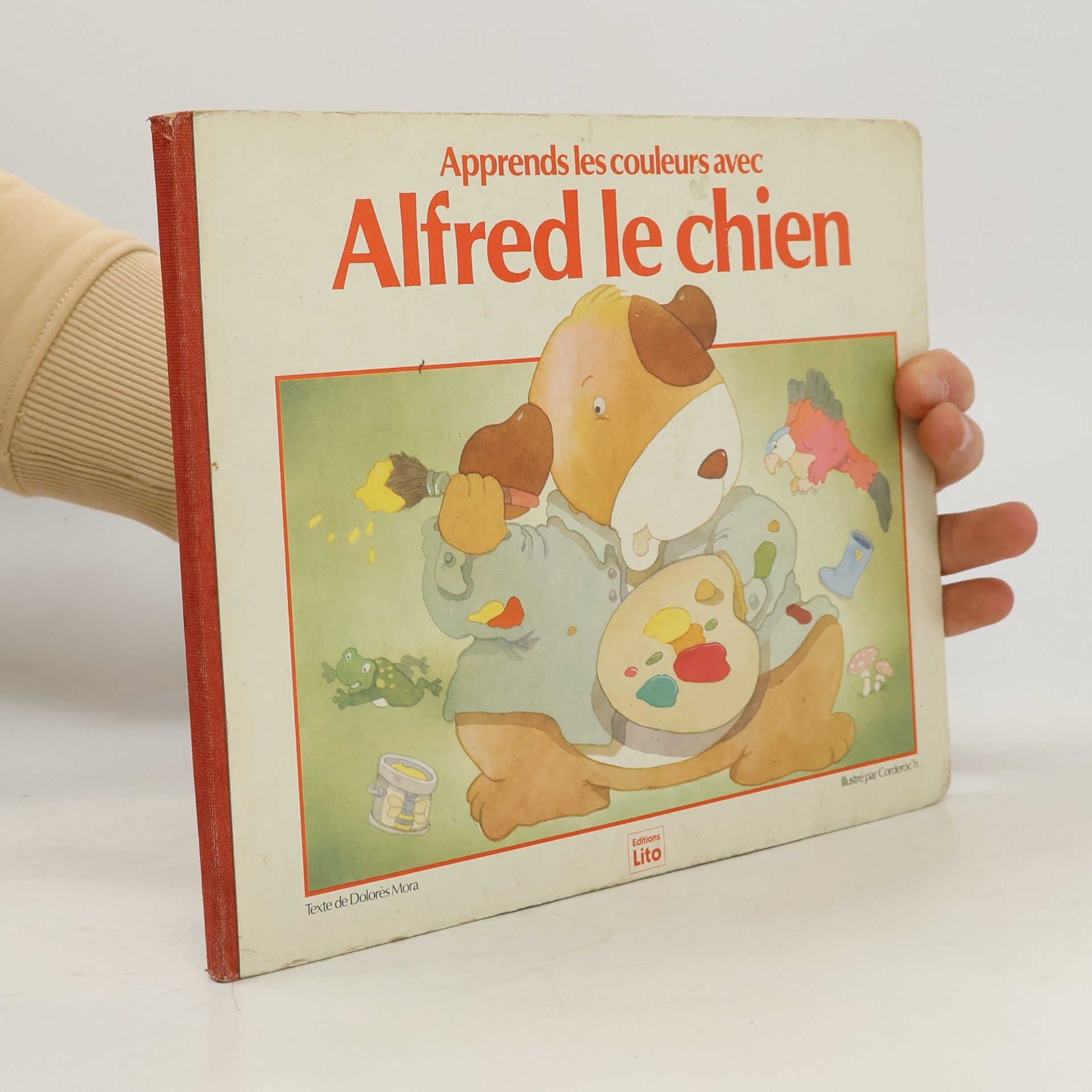 Apprends les couleurs avec Alfred le chien