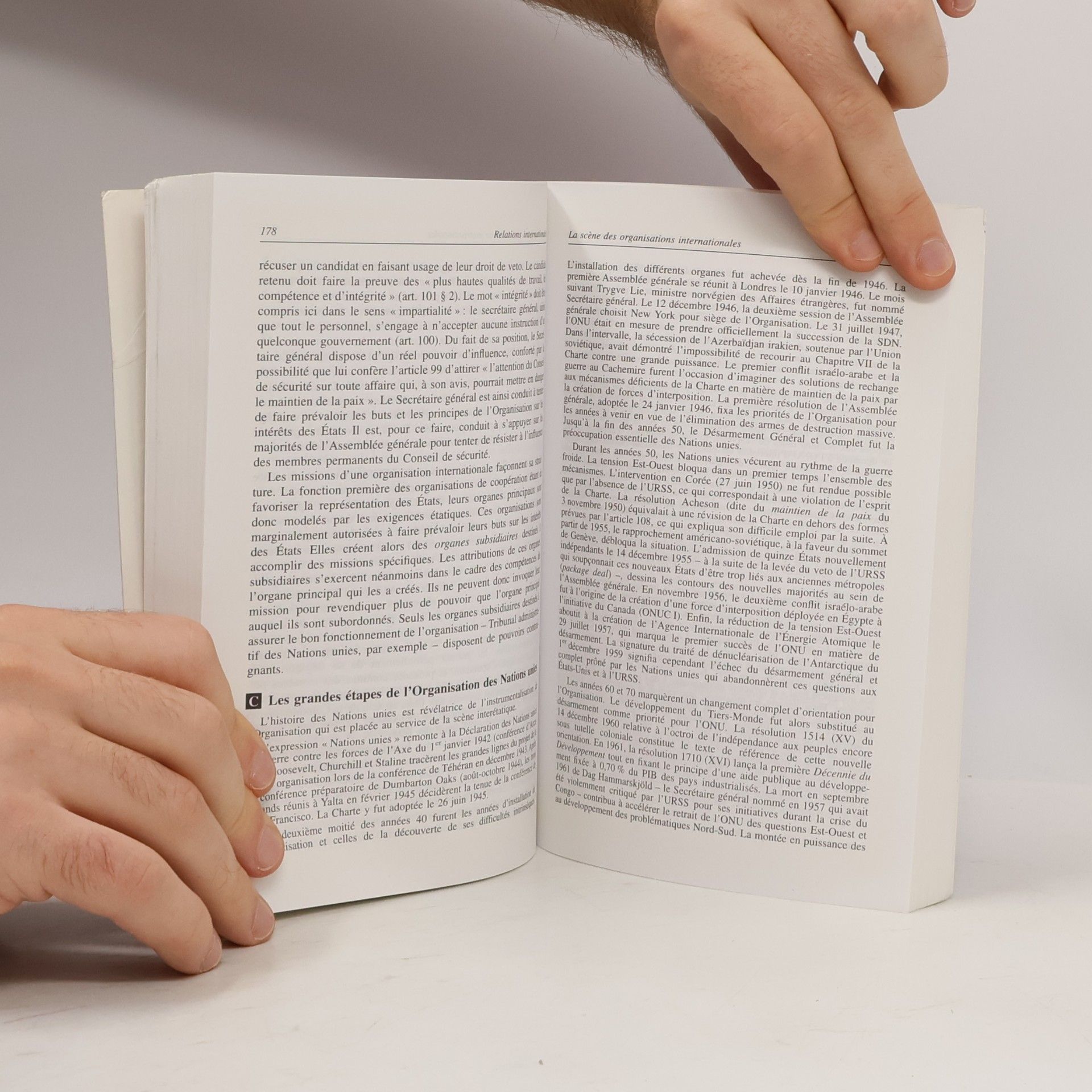 Jean-Jacques Roche Relations internationales
