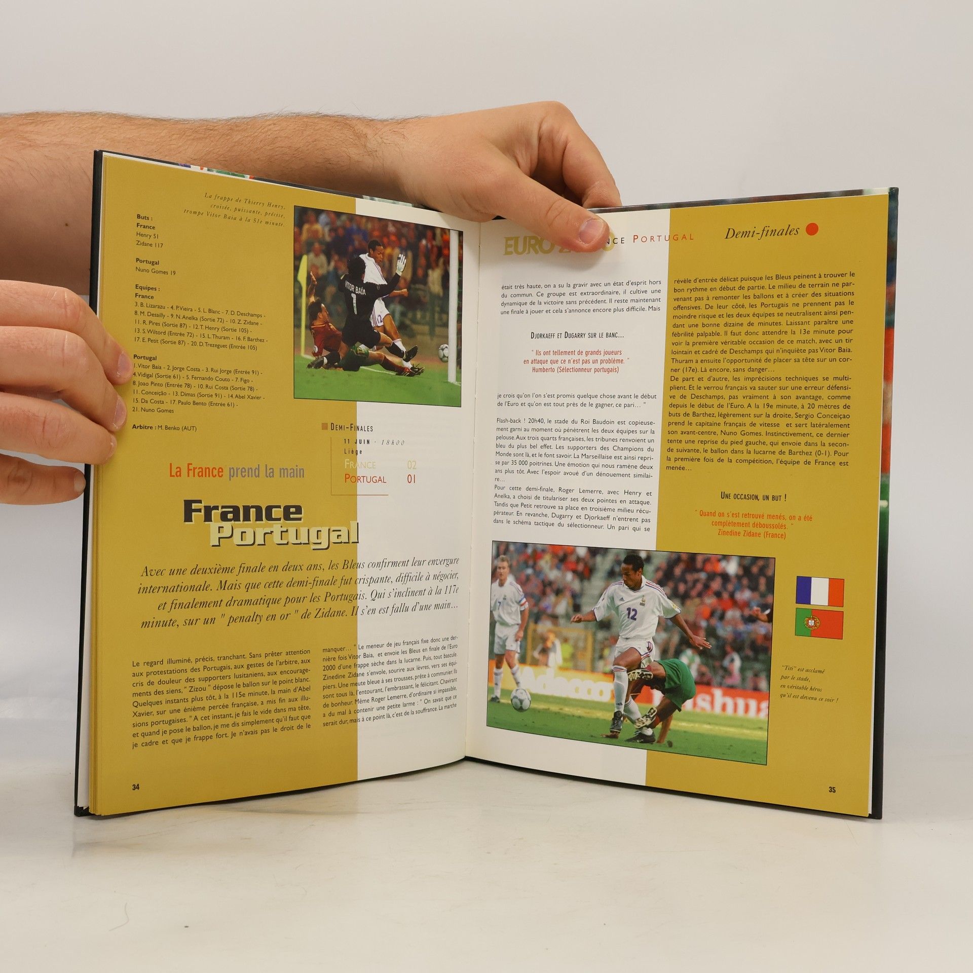 Jean-Sébastien Fernandes L'épopée de l'Euro 2000
