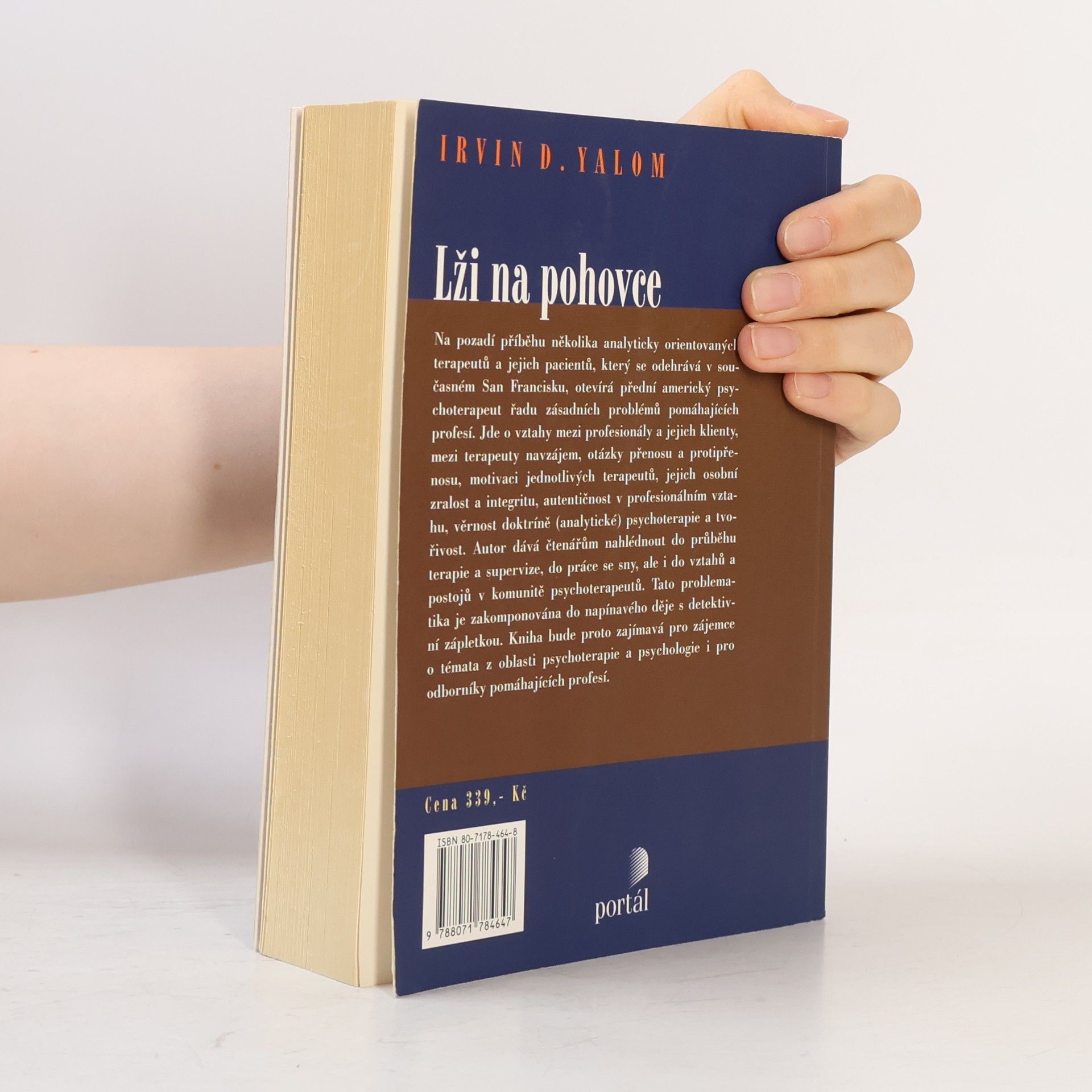 Irvin D. Yalom Lži na pohovce