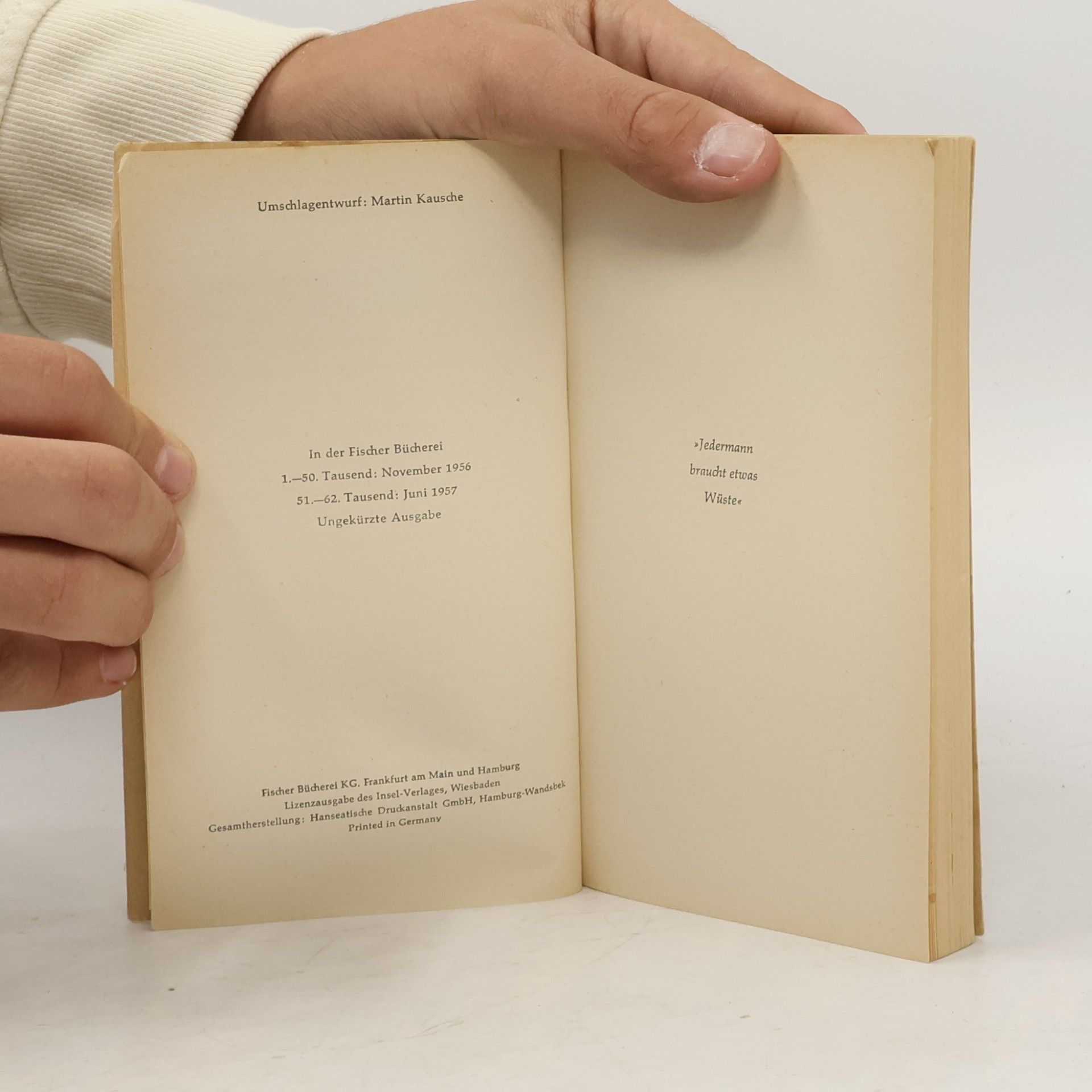 Erhart Kästner Zeltbuch von Tumilad
