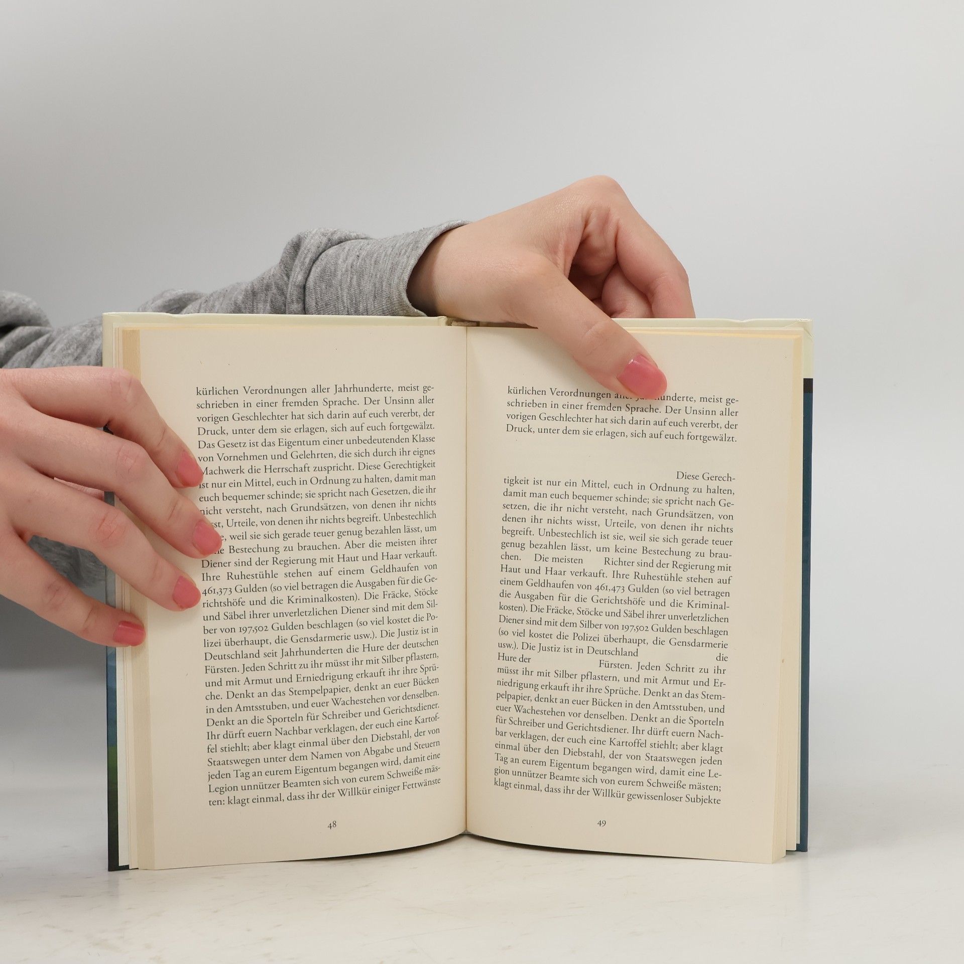 Georg Büchner Lenz / Der Hessische Landbote