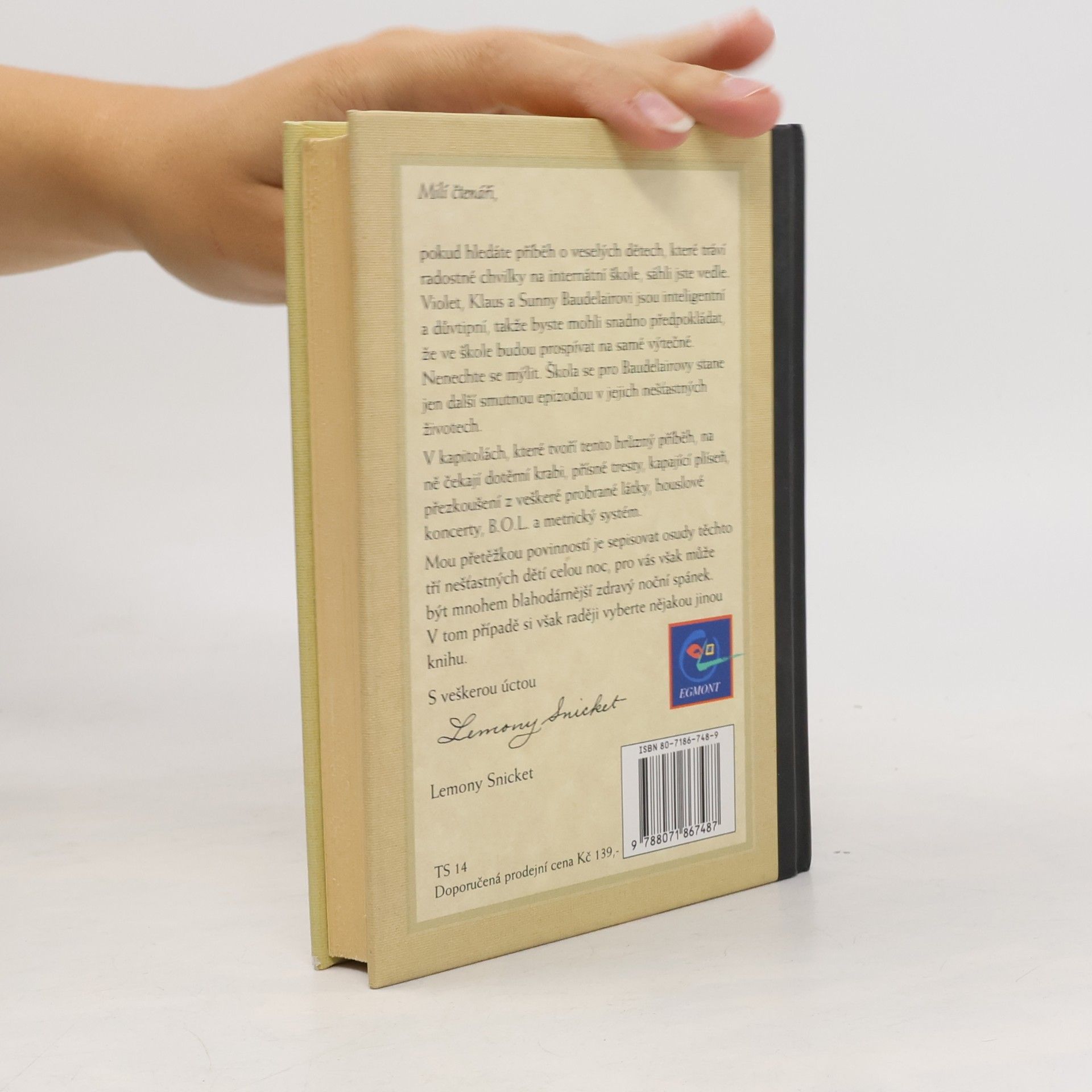 Lemony Snicket Řada nešťastných příhod 5. Strohá akademie