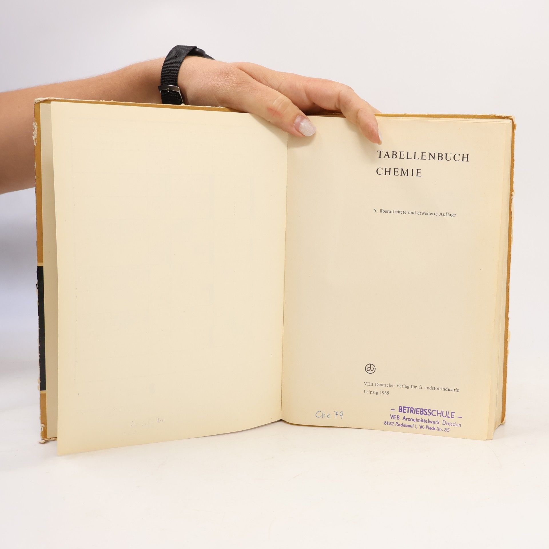 kolektiv Tabellenbuch Chemie