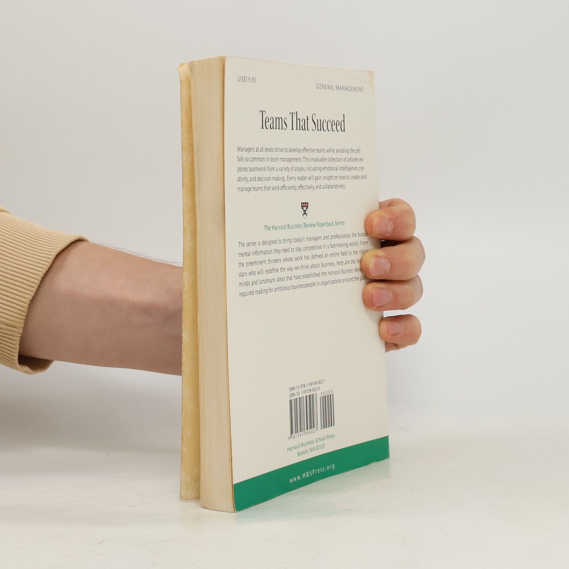 Jon R. Katzenbach Harvard Business Review on Teams That Succeed