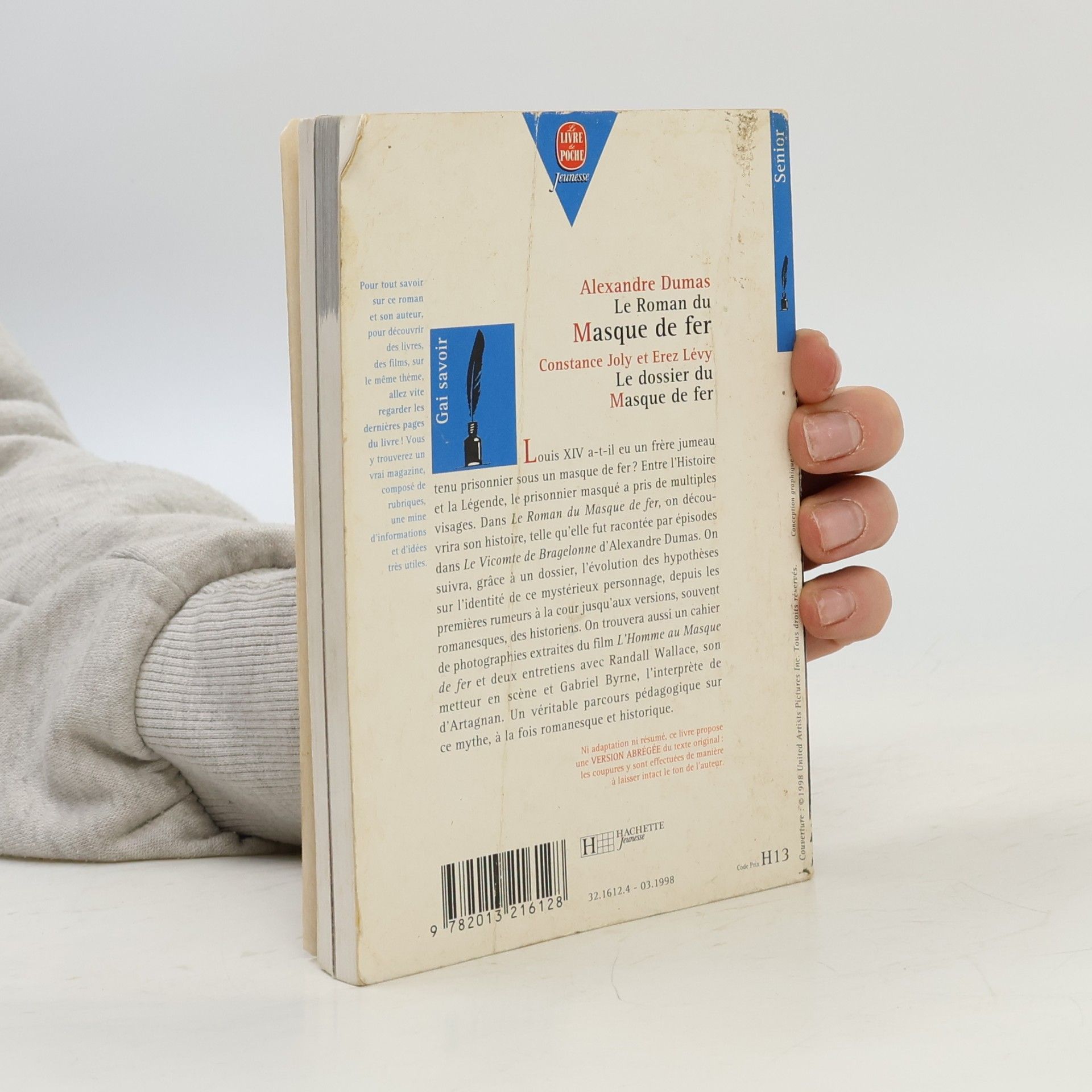 Alexandre Dumas Le Roman du Masque de Fer