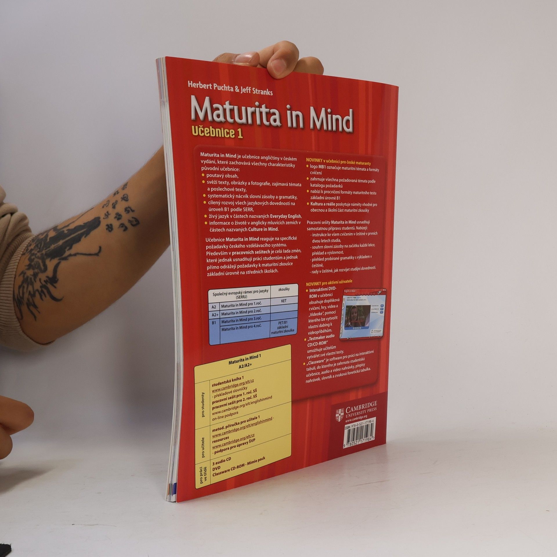 Herbert Puchta Maturita in mind : příprava k základní maturitní zkoušce pro 1. a 2. ročník středních škol. Učebnice 1