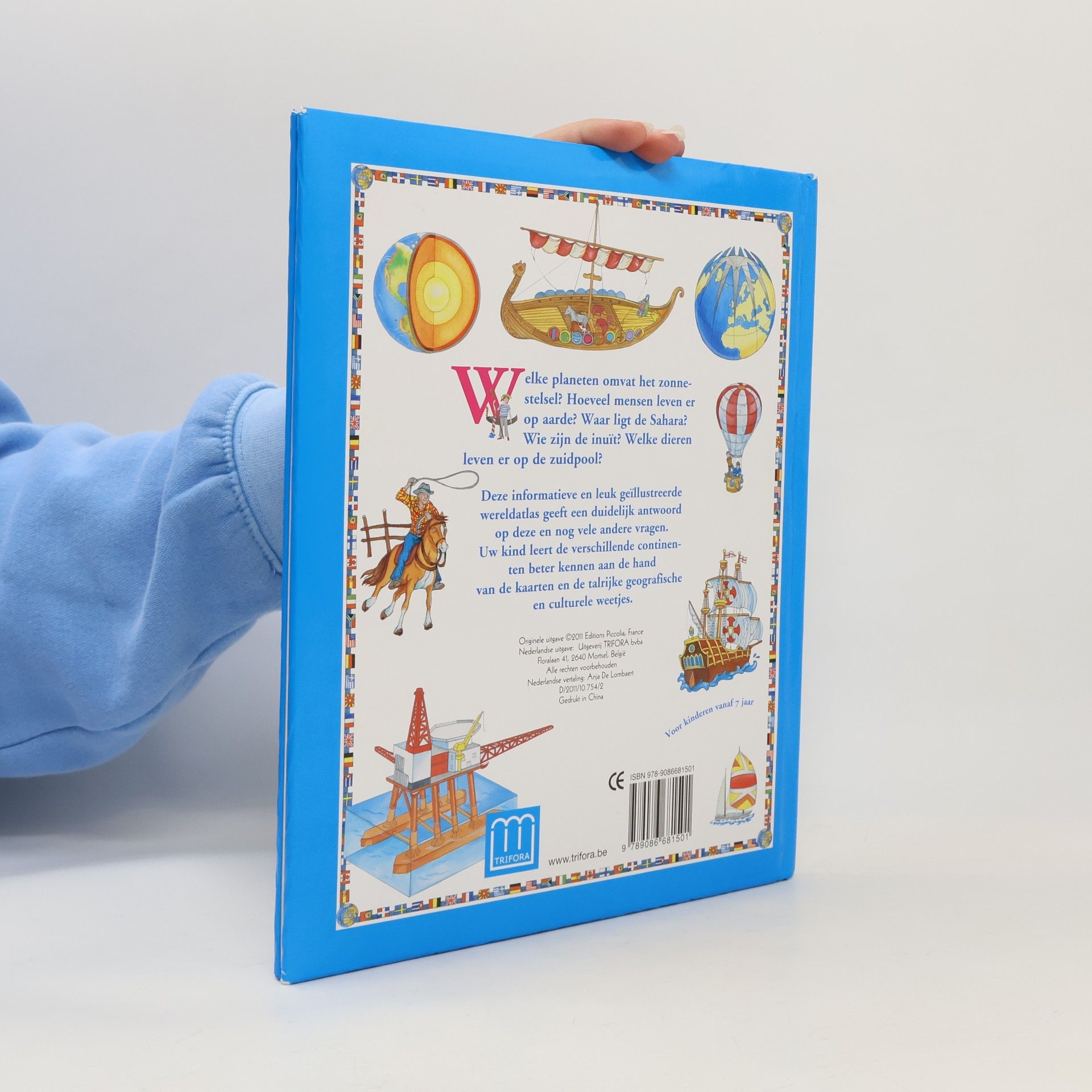 Anja Delombaert Mijn Eerste Grote Atlas van de Wereld