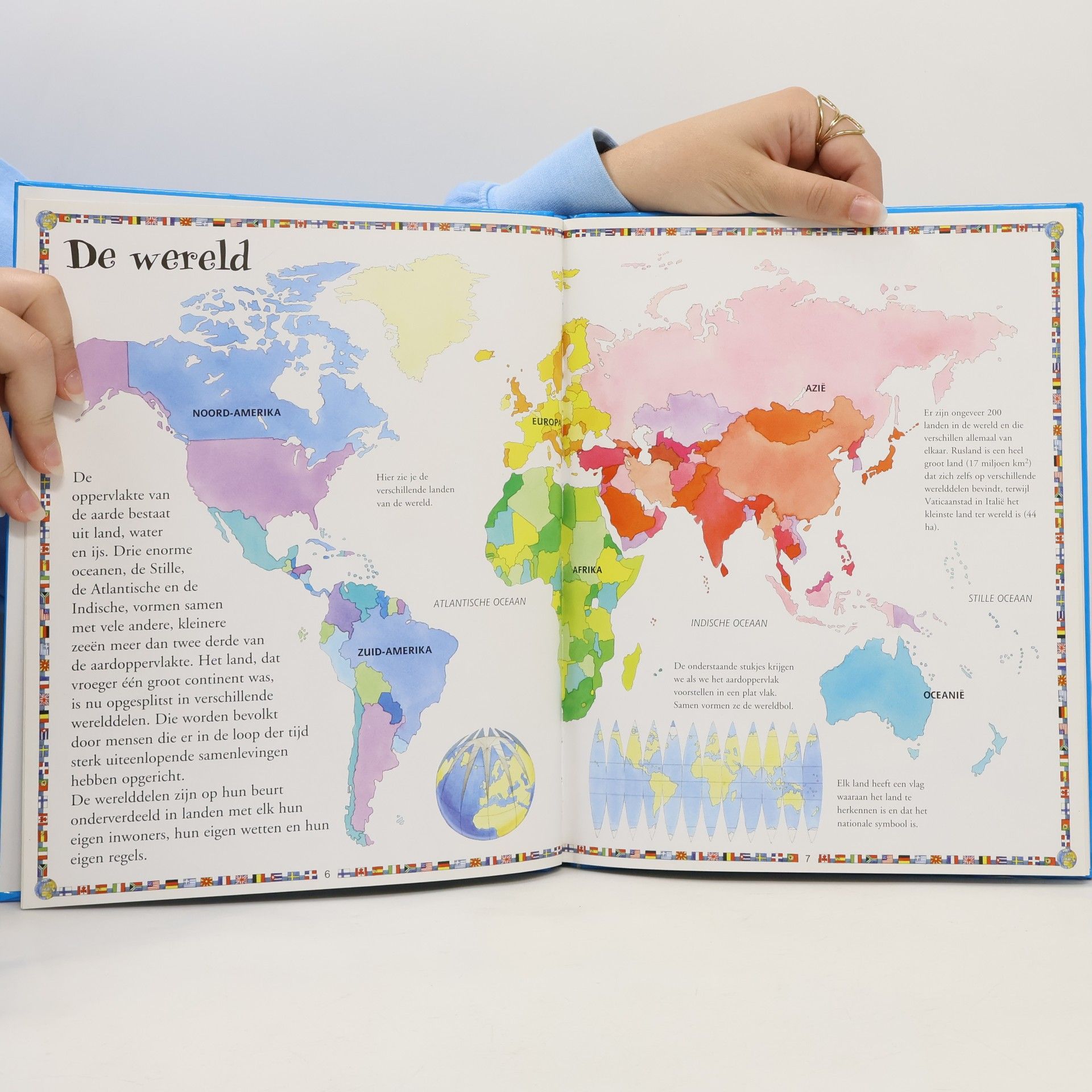 Anja Delombaert Mijn Eerste Grote Atlas van de Wereld