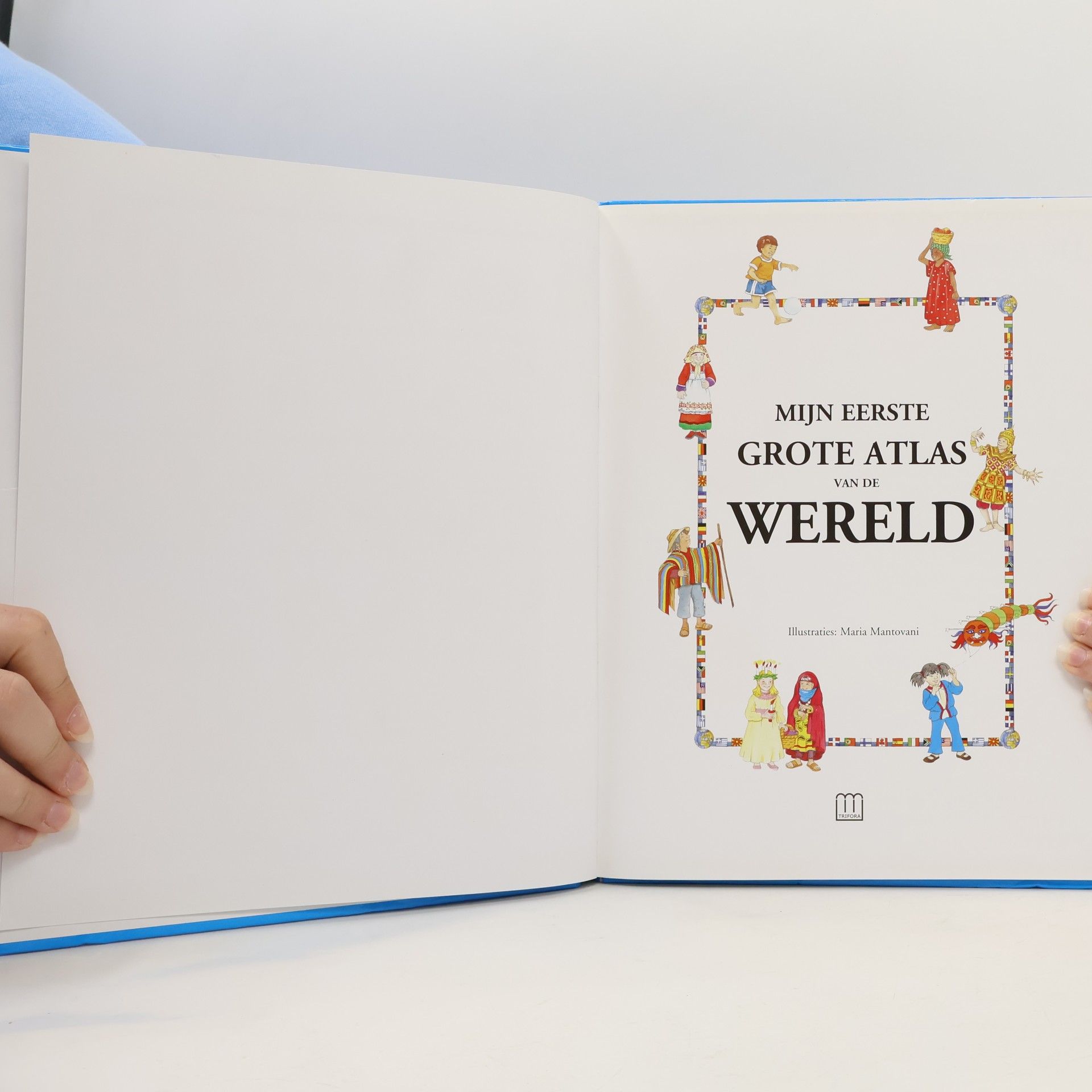Anja Delombaert Mijn Eerste Grote Atlas van de Wereld