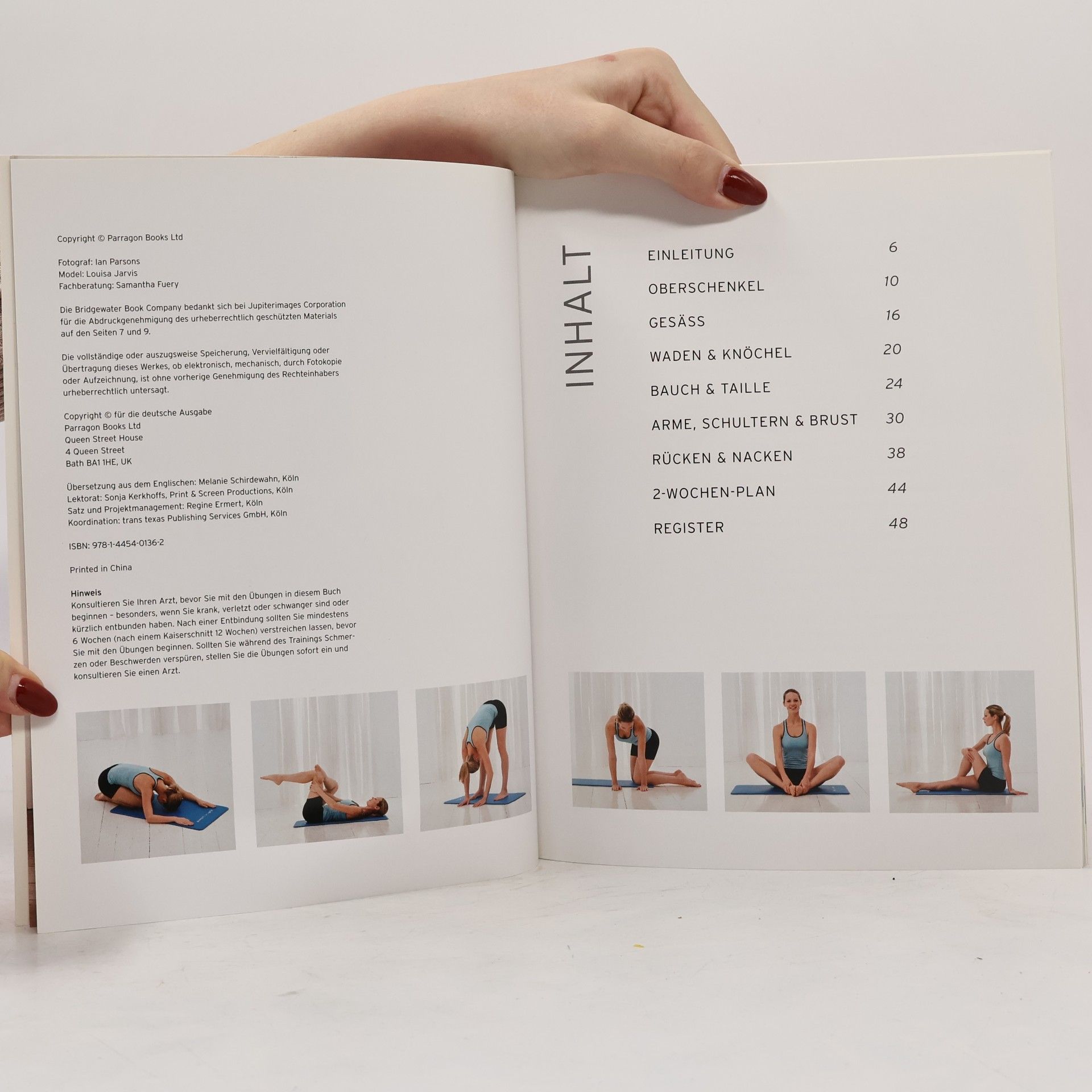 Faye Rowe Fit in 6 Minuten Stretching