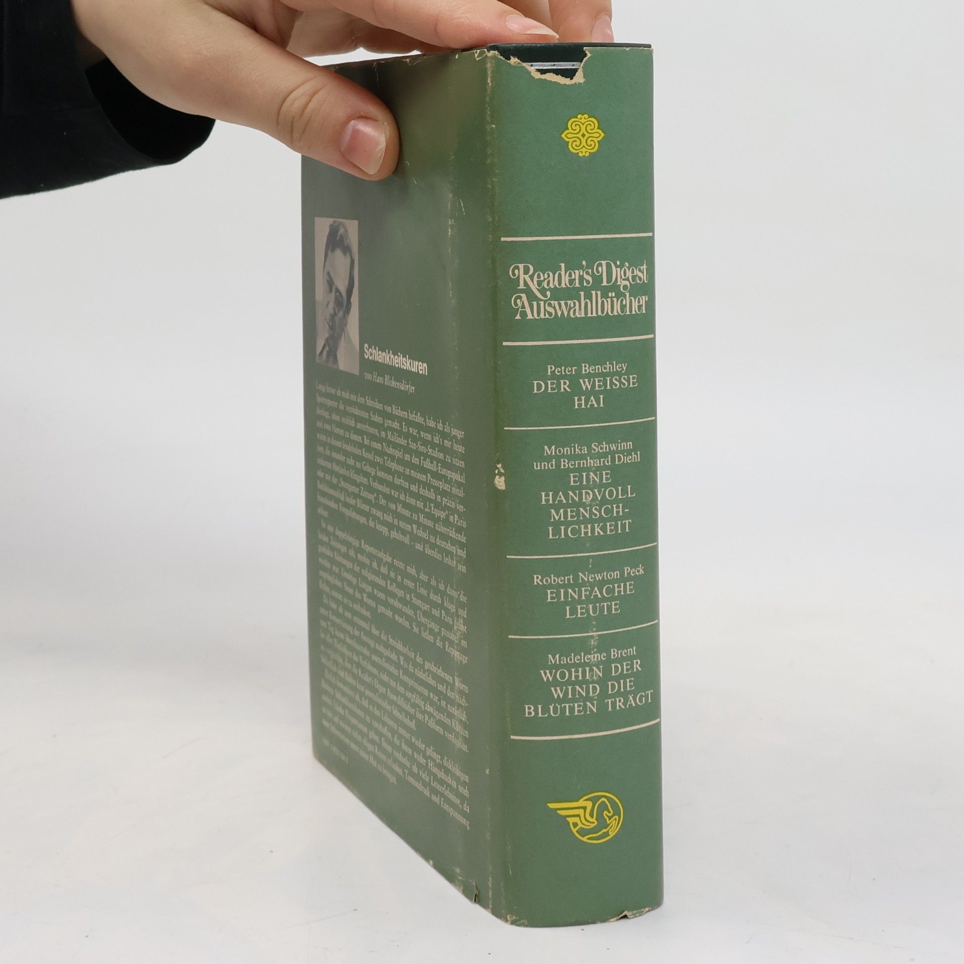 Madeleine Brent Reader's Digest Auswahlbücher. Der weisse Hai. Eine Handvoll Menschlichkeit. Einfache Leute. Wohin der Wind die Blüten trägt
