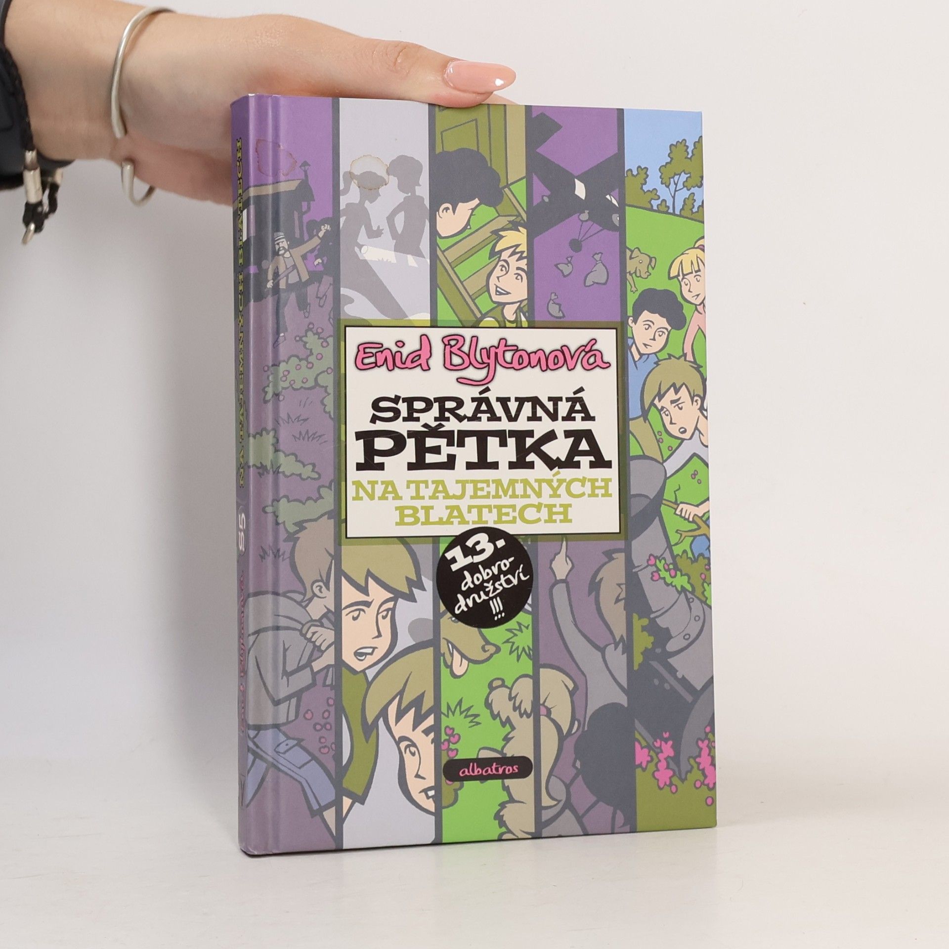 Enid Blyton Správná pětka. Na tajemných blatech