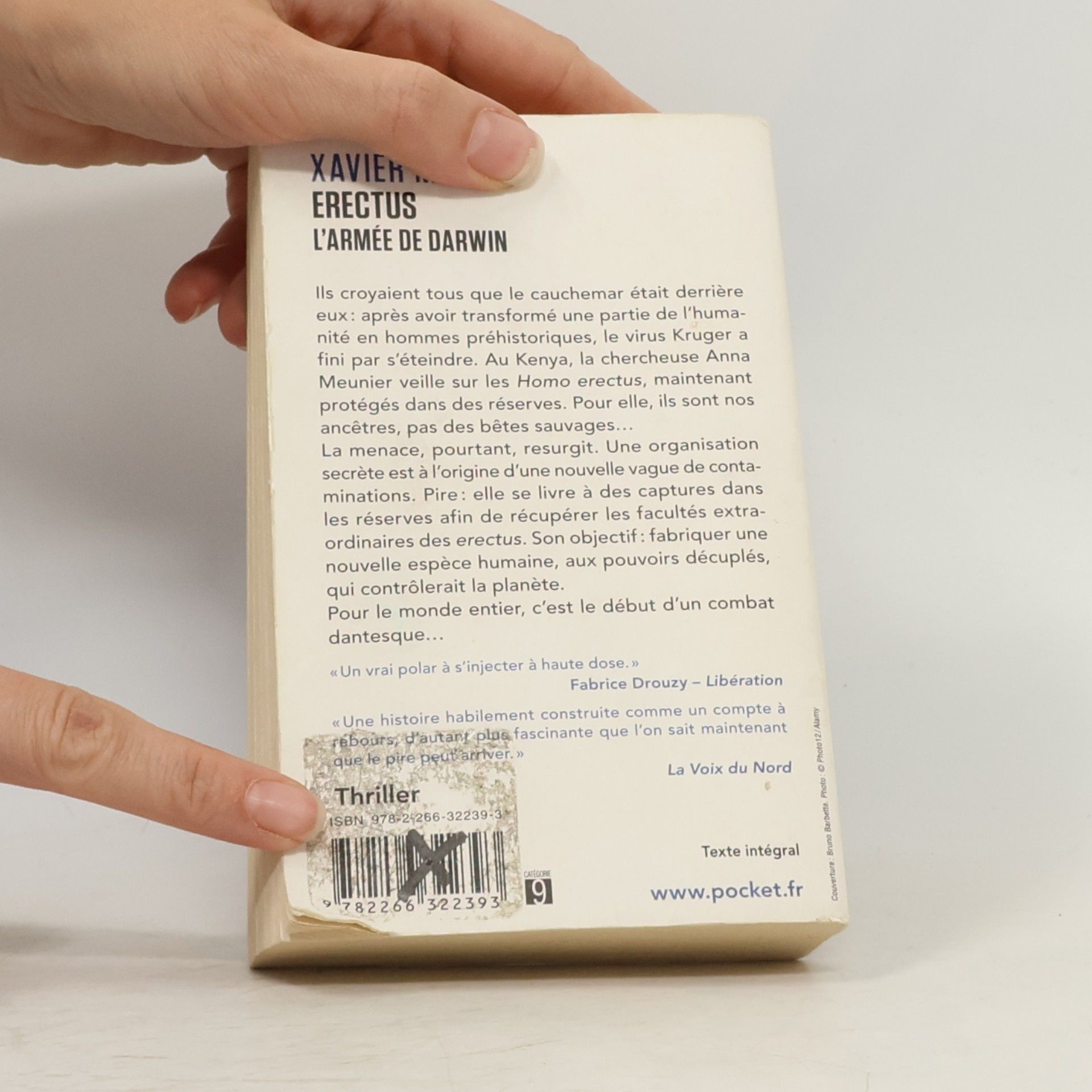 Xavier Müller Erectus. L'Armée de Darwin