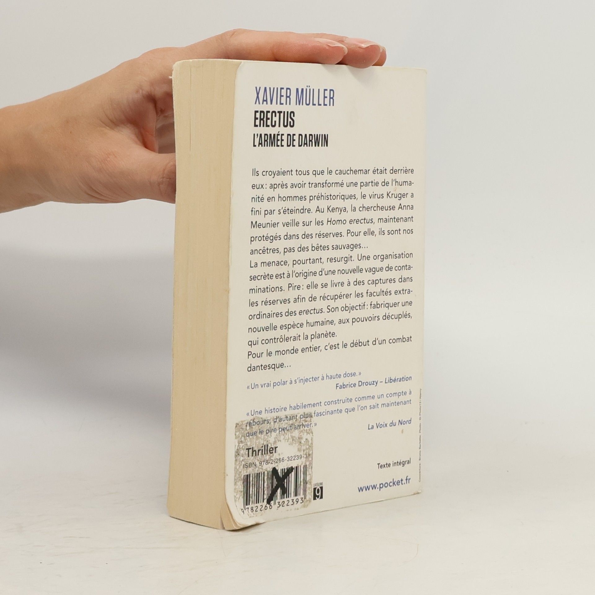 Xavier Müller Erectus. L'Armée de Darwin