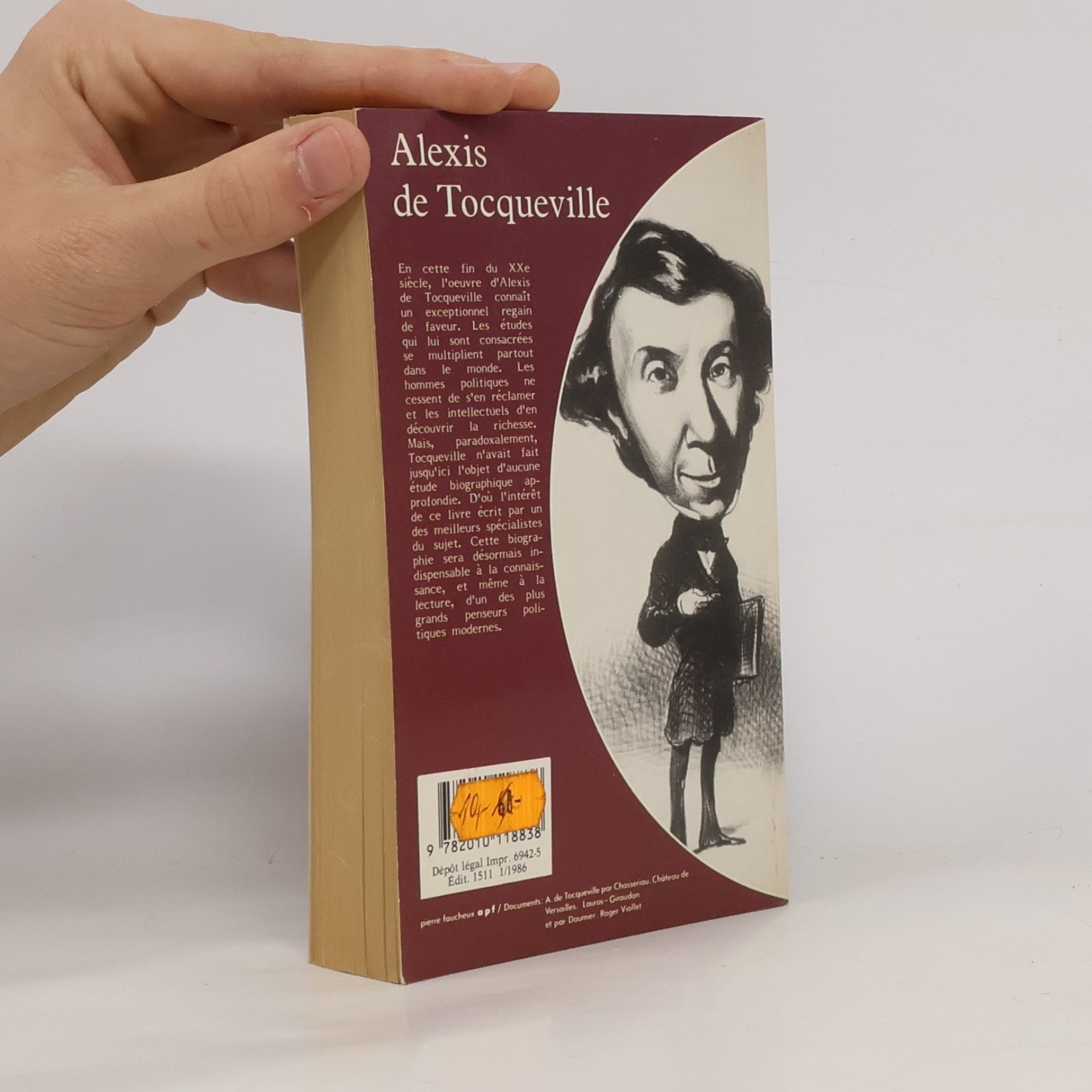 André Jardin Alexis de Tocqueville