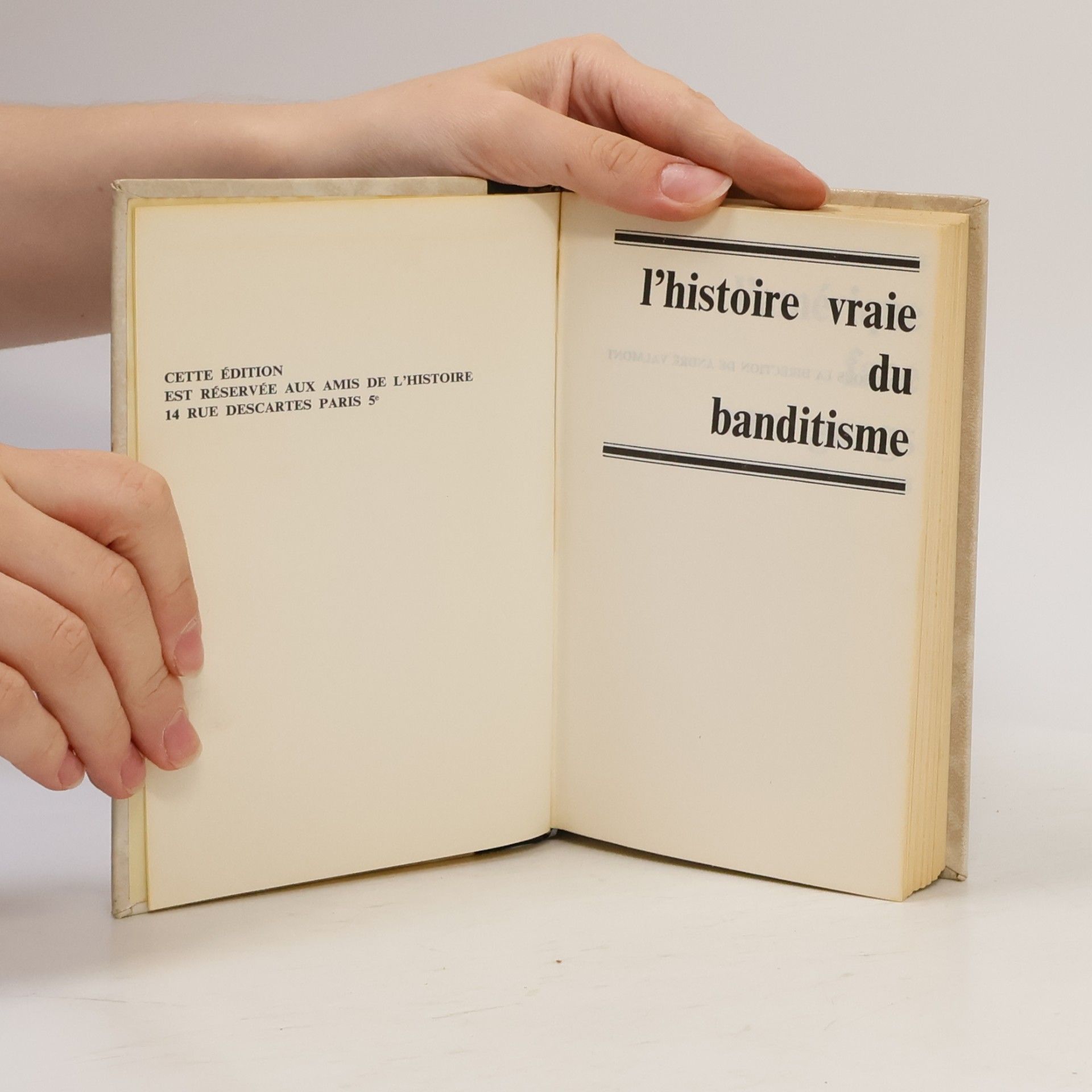 AA.VV. L'histoire vraie du banditisme