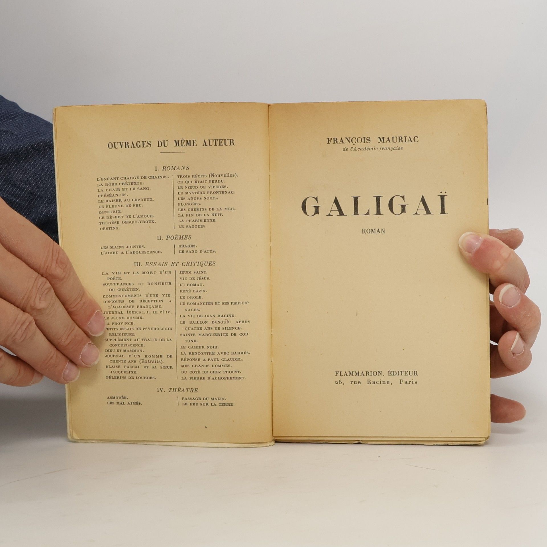 François Mauriac Galigaï