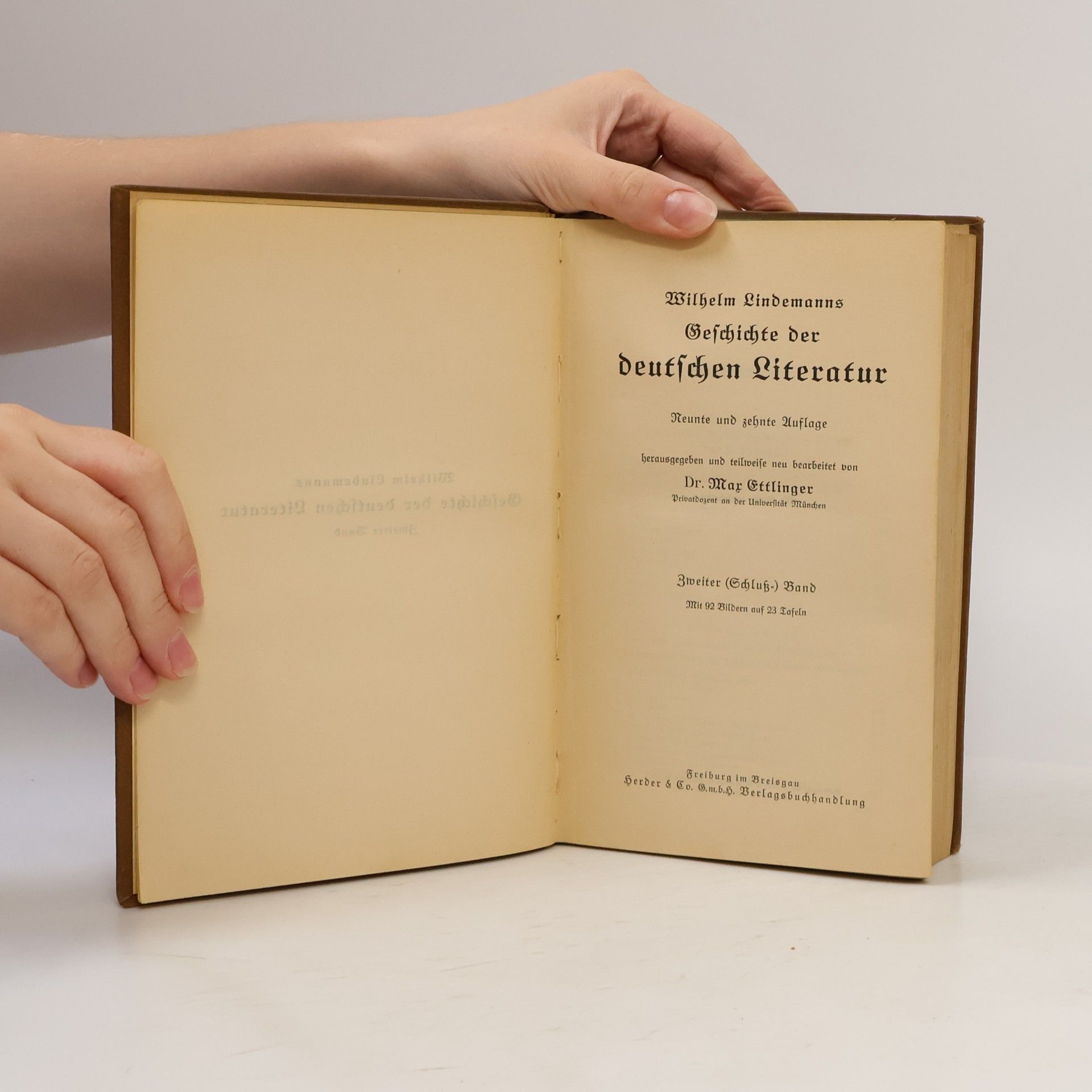 Wilhelm Lindemann Geschichte der deutschen Literatur 2