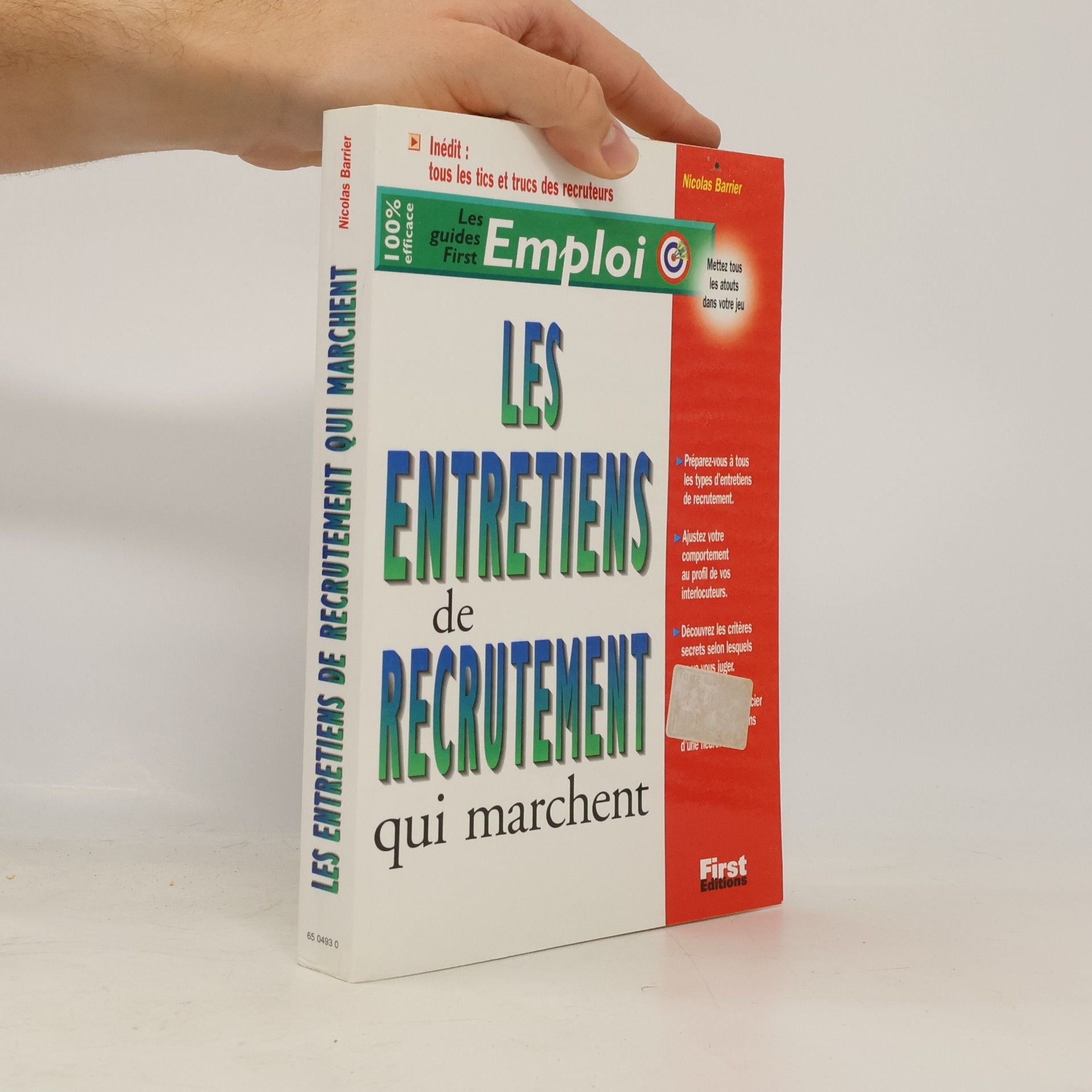 Nicolas Barrier Les entretiens de recrutement qui marchent
