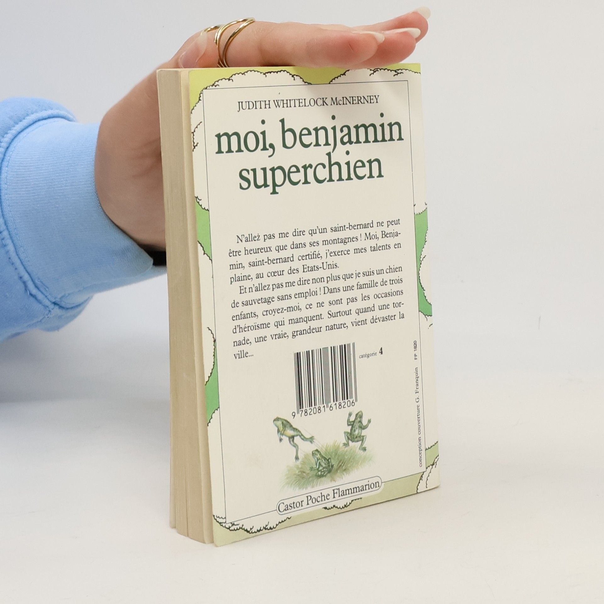 Judith Whitelock McInerney Castor Poche Junior - 110: Moi, Benjamin superchien