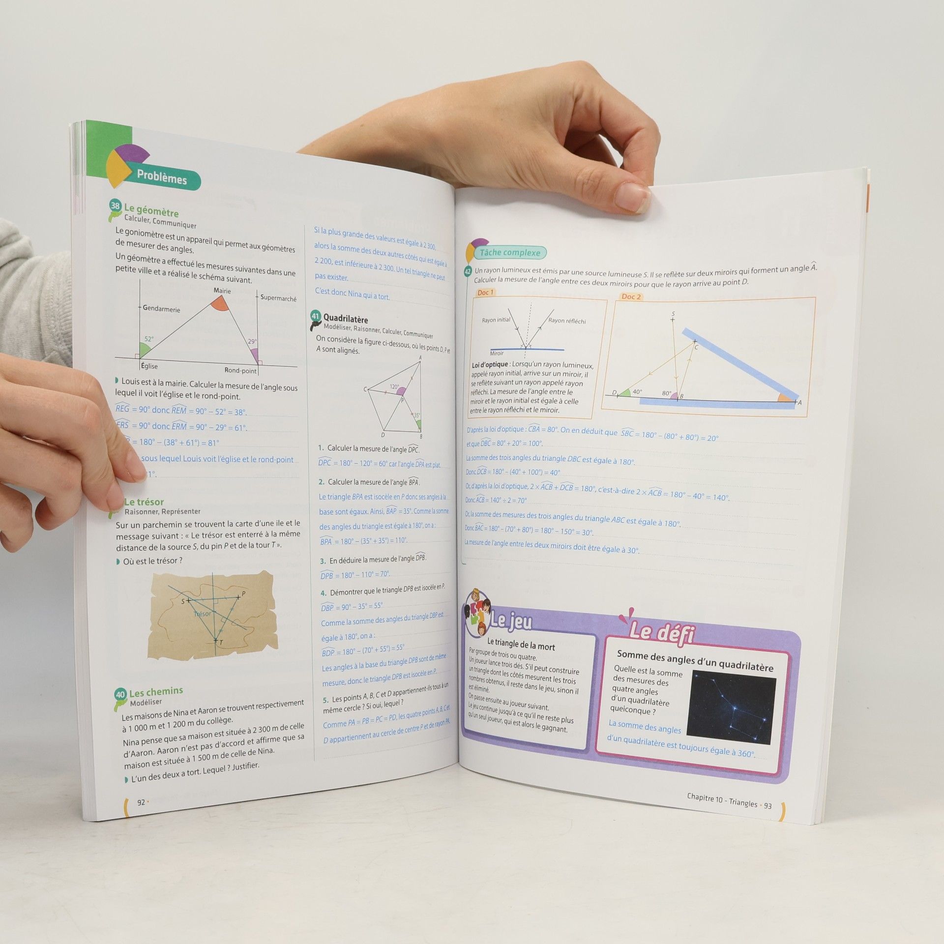 Nadine Billa Cahier Mission Indigo 6e