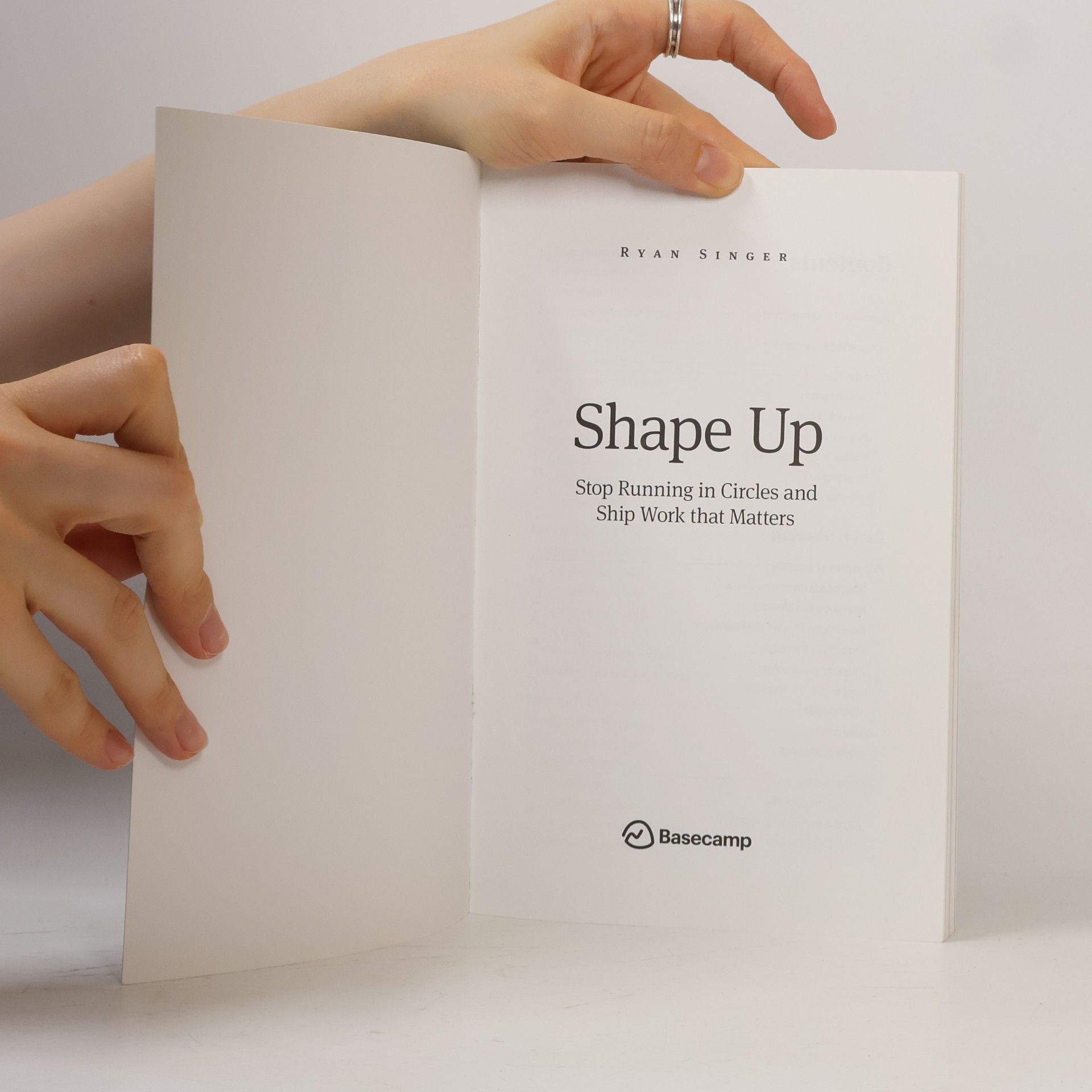 Ryan Singer Shape Up