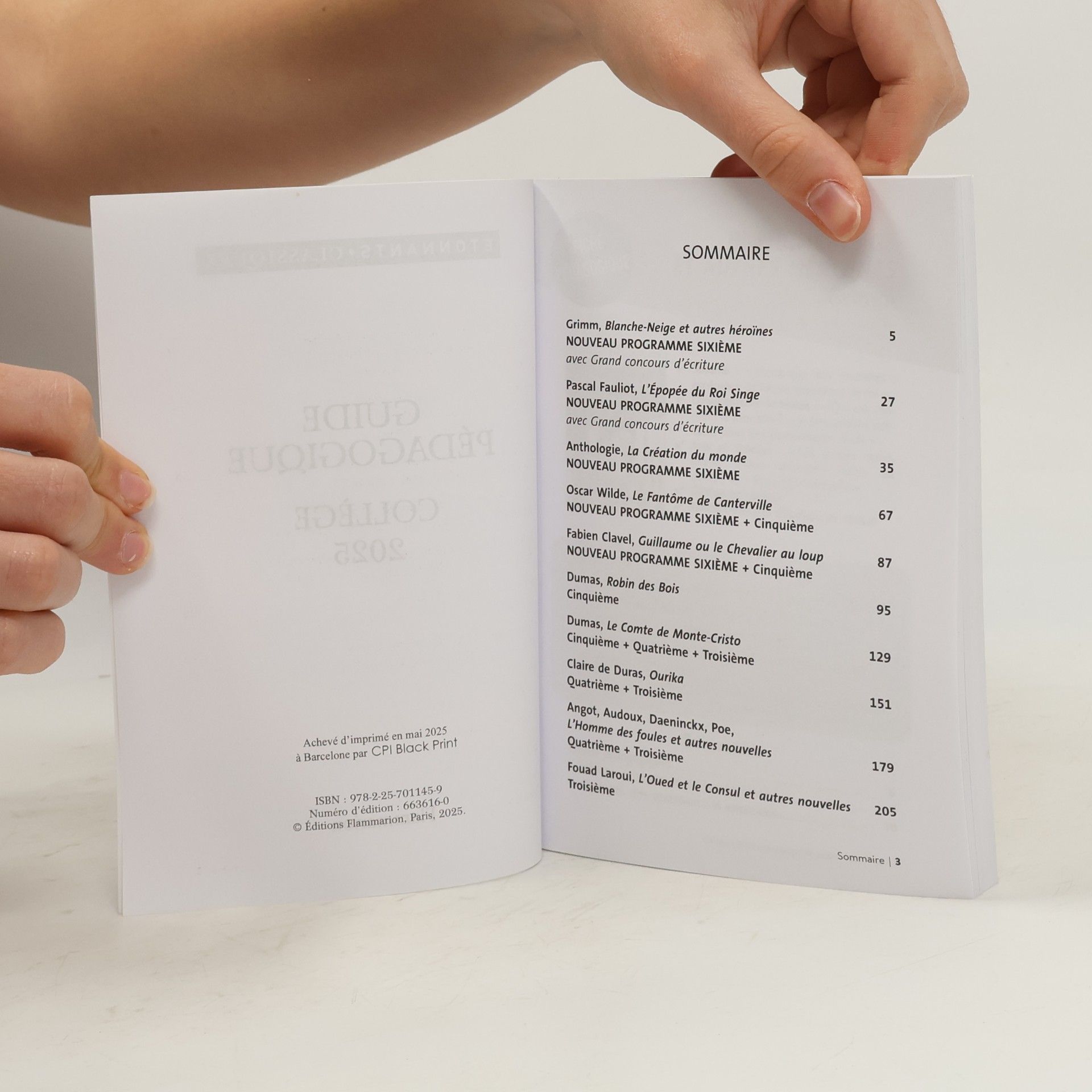 Kolektiv autorů Guide Pédagogique Collège 2025