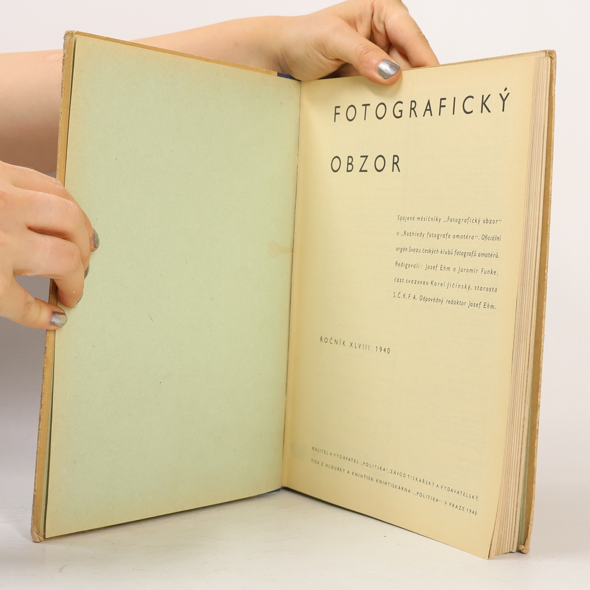 kolektiv Fotografický obzor. Ročník XLVIII