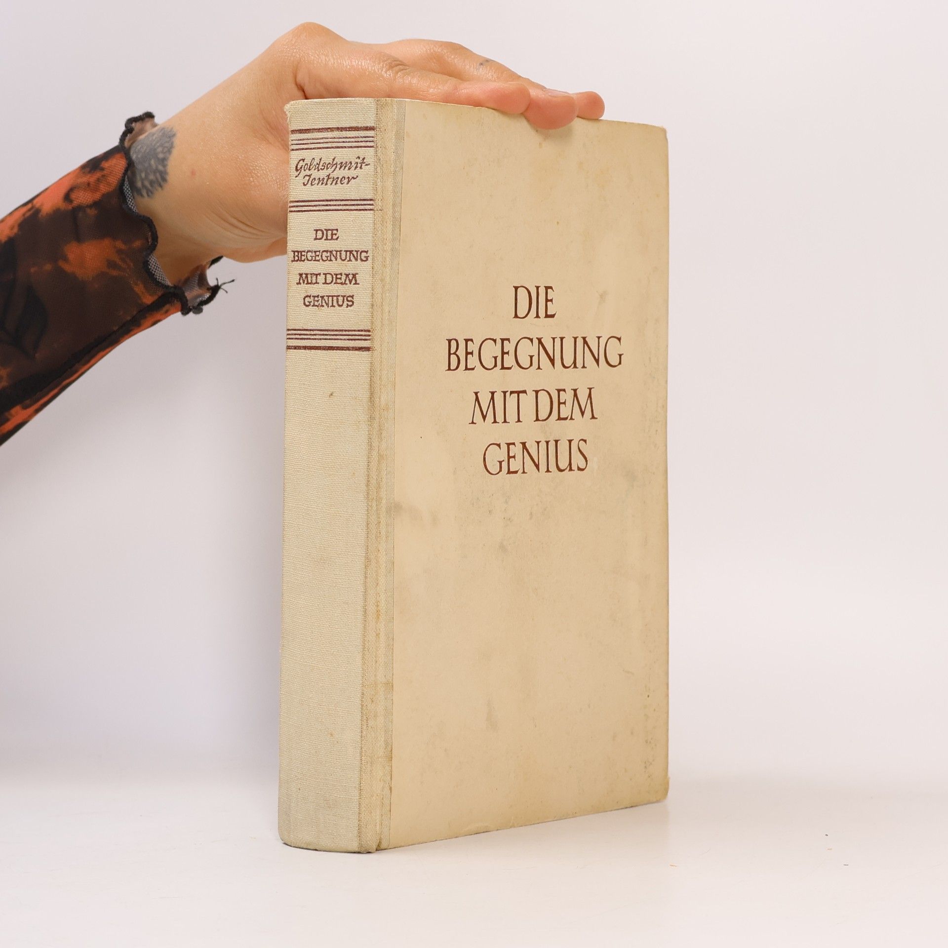 Rudolf K. Goldschmit-Jentner Die Begegnung mit dem Genius