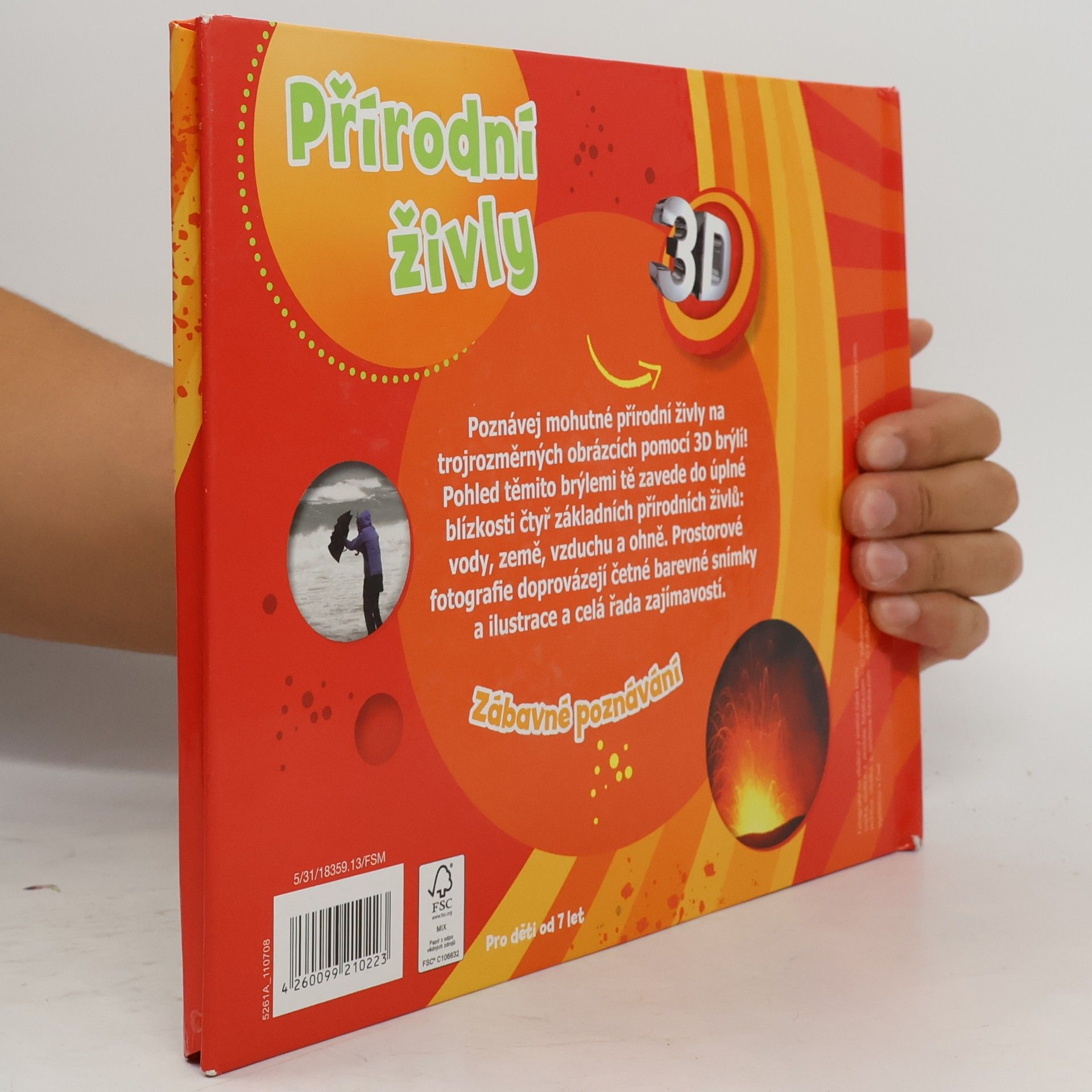 Collectif d'auteurs Přírodní živly 3D (interaktivní)