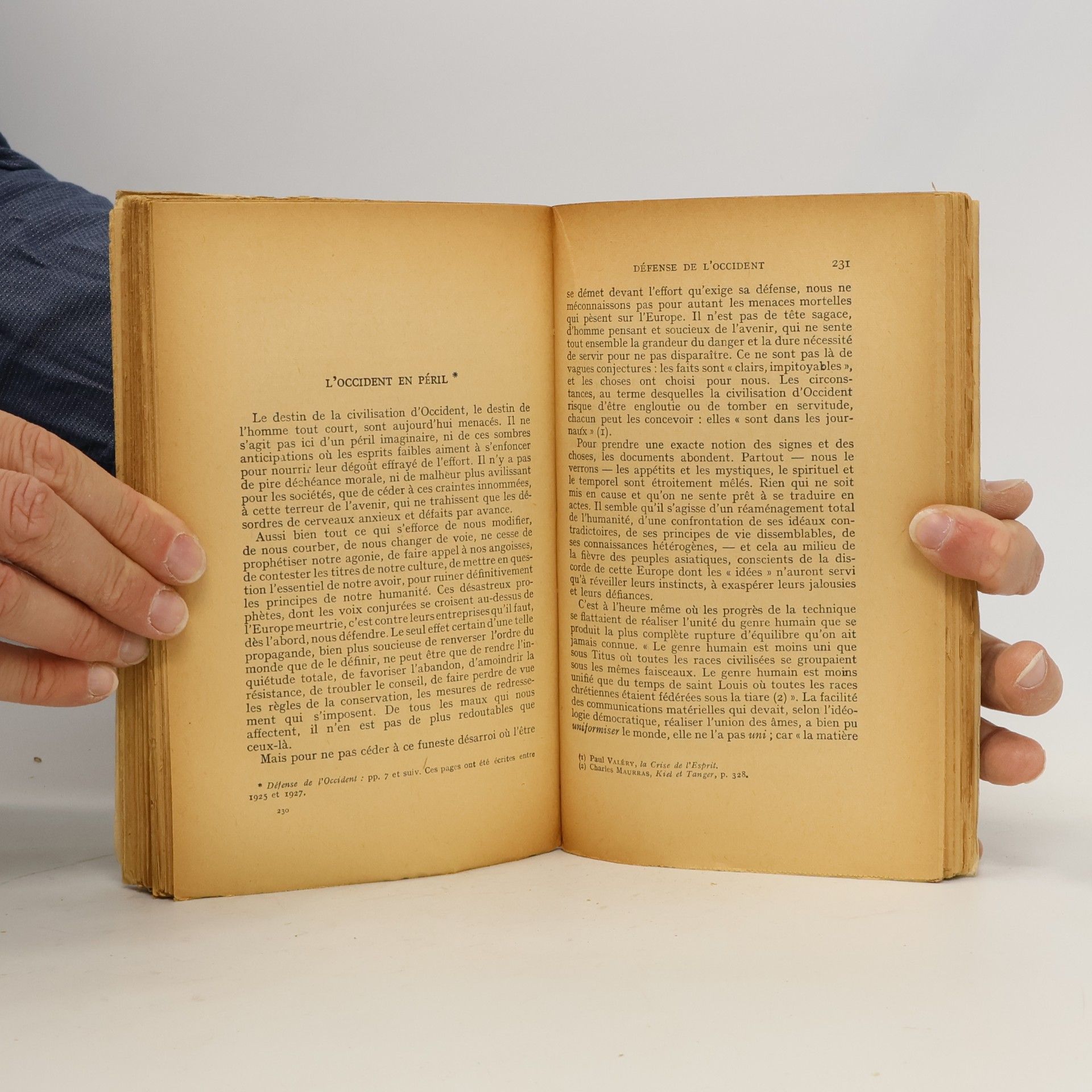 Massis, Henri L'Honneur de Servir