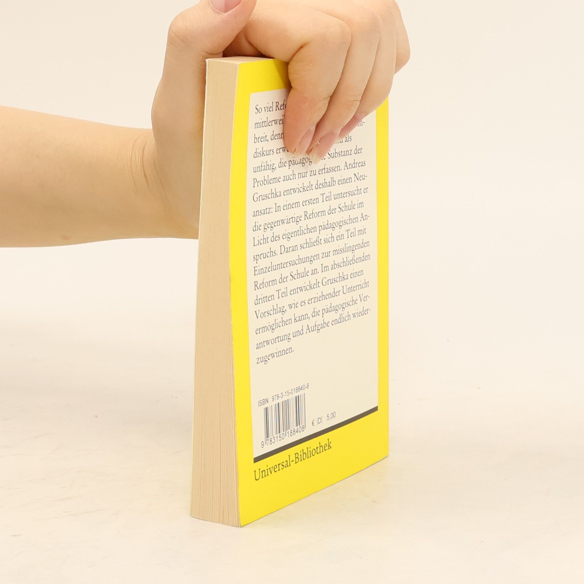 Andreas Gruschka Reclams Universal-Bibliothek: Verstehen lehren