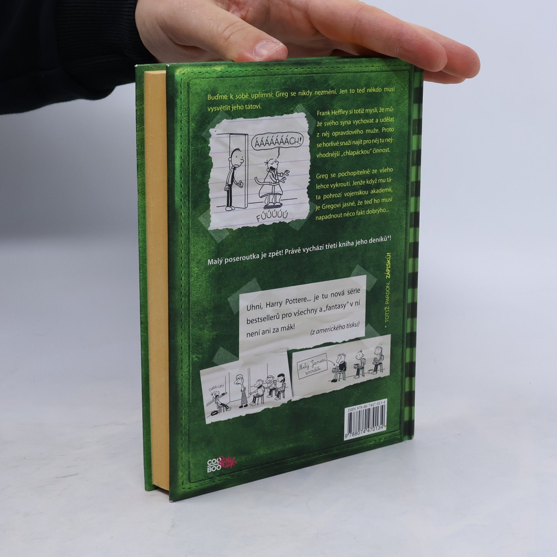 Jeff Kinney Deník malého poseroutky 3. Poslední kapka