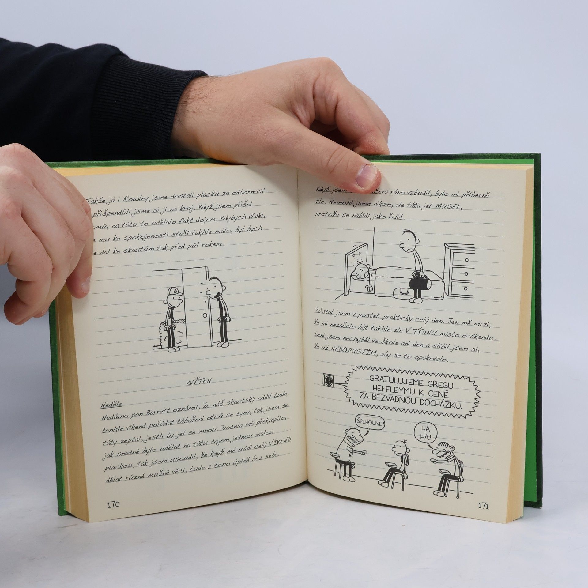 Jeff Kinney Deník malého poseroutky 3. Poslední kapka